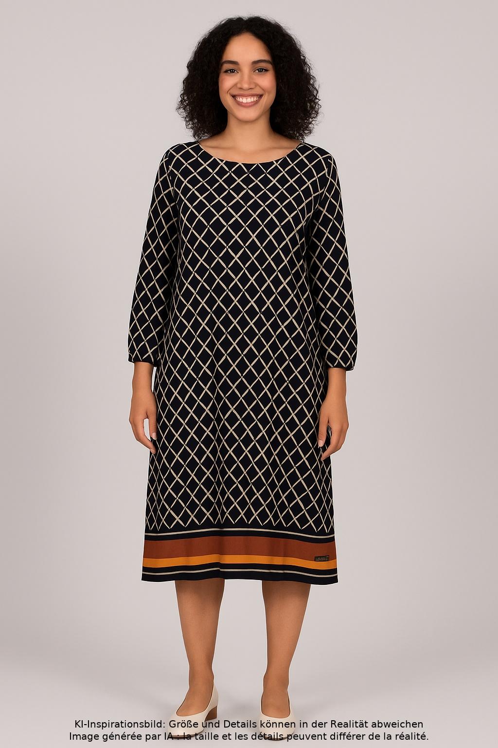 

Samoon by Gerry Weber Damen Kleid, mehrfarbig, Gr. 38