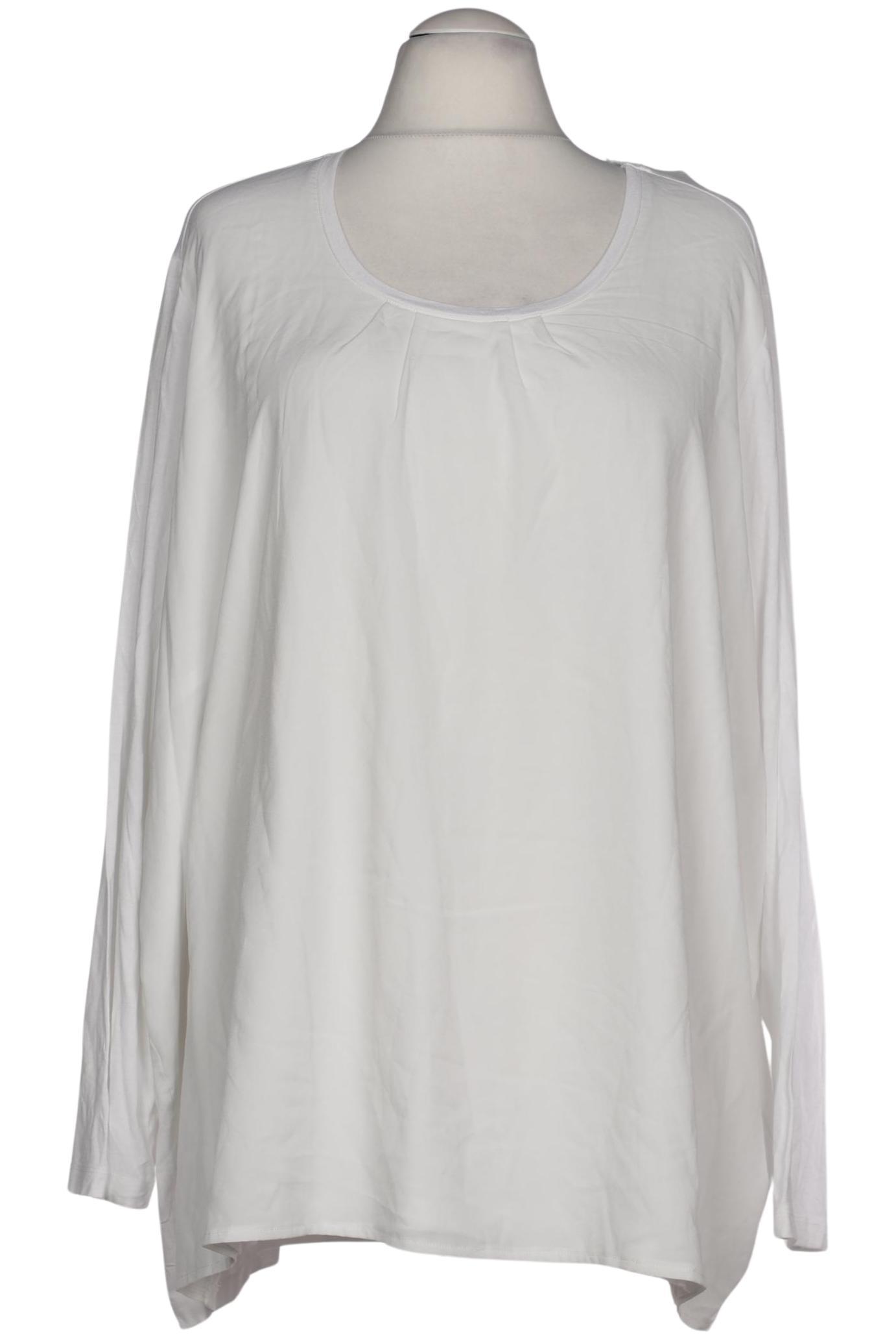 

Samoon by Gerry Weber Damen Langarmshirt, weiß, Gr. 54