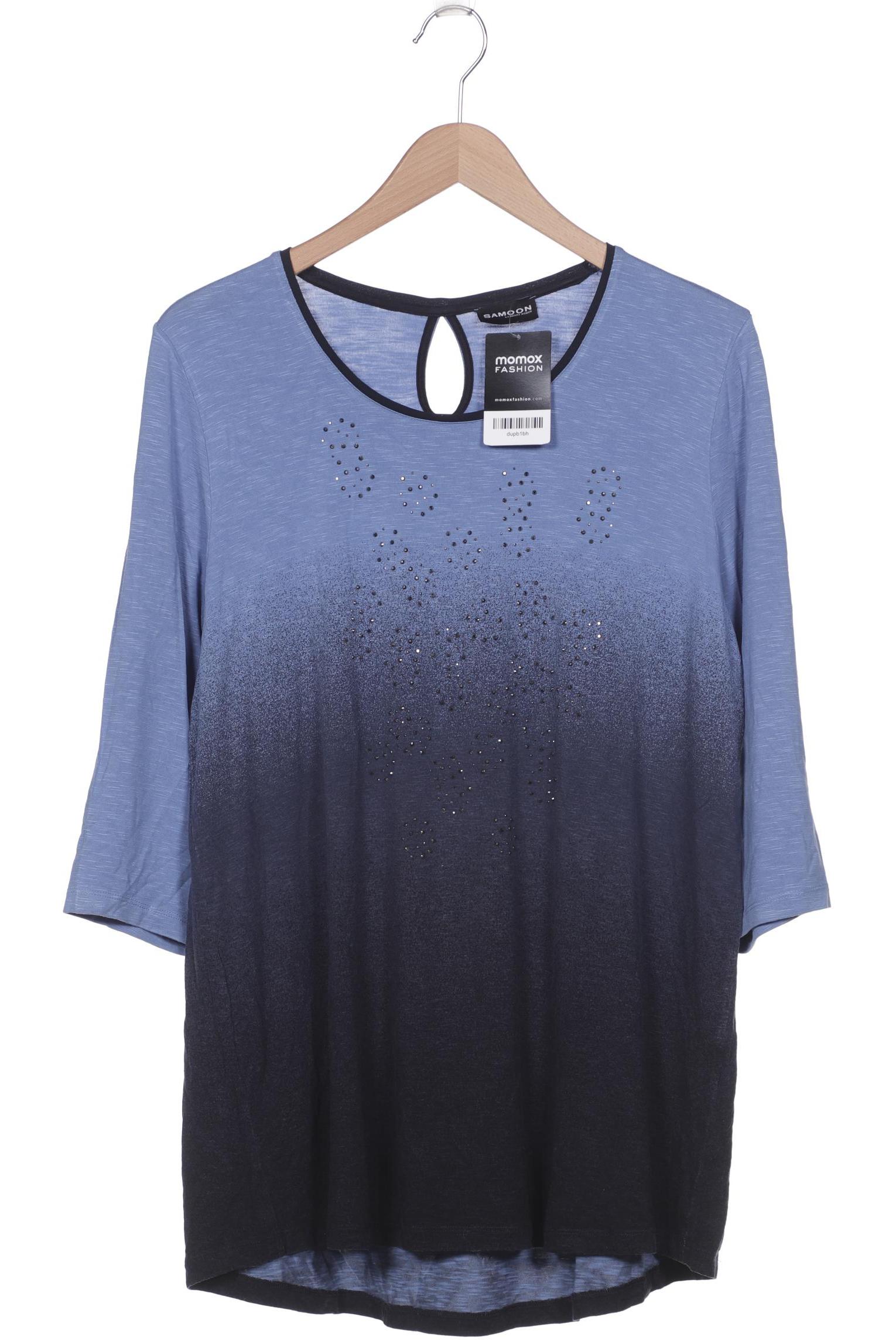 

SAMOON by Gerry Weber Damen Langarmshirt, blau