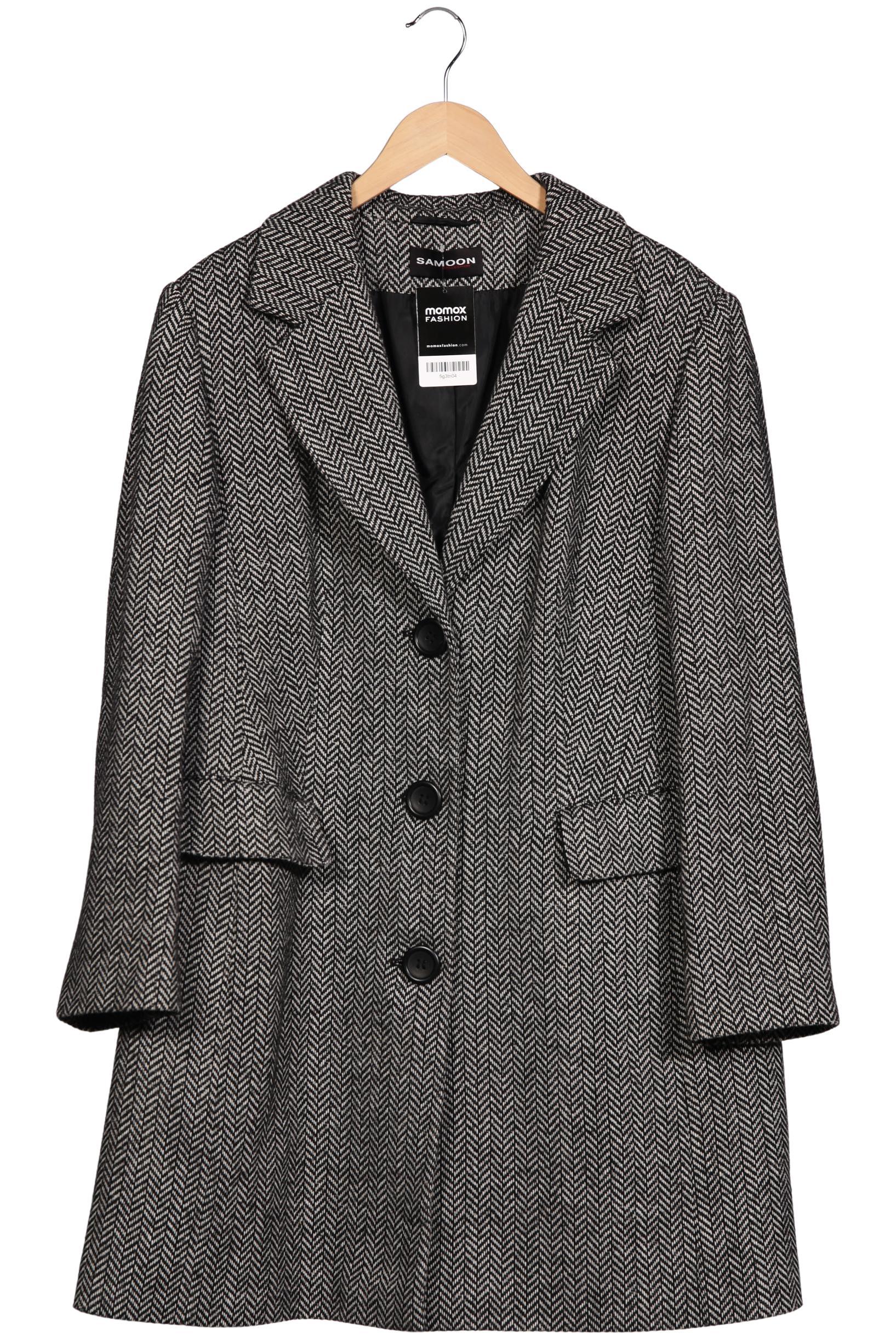 

Samoon by Gerry Weber Damen Mantel, grau, Gr. 48