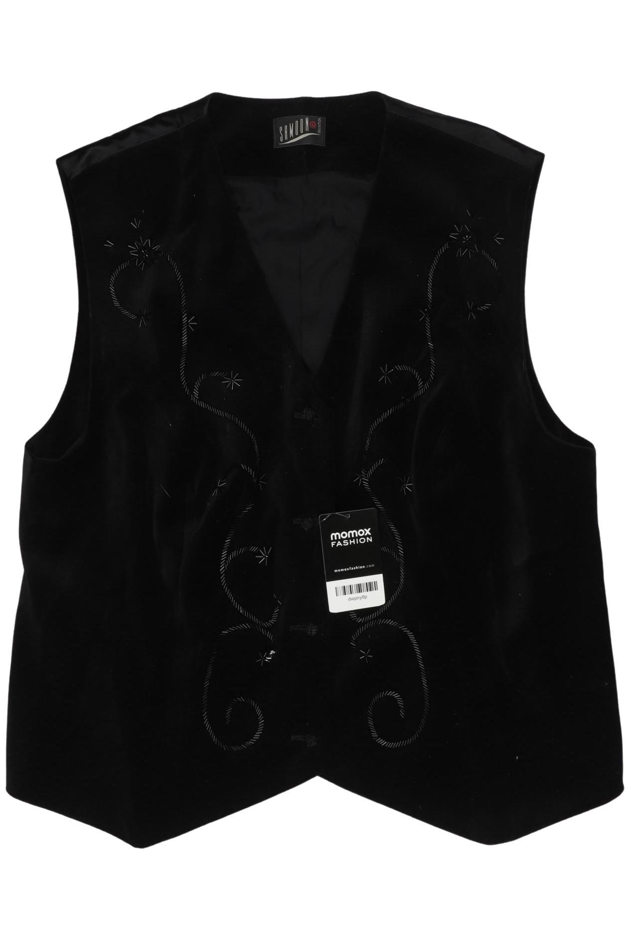 

Samoon by Gerry Weber Damen Weste, schwarz, Gr. 44