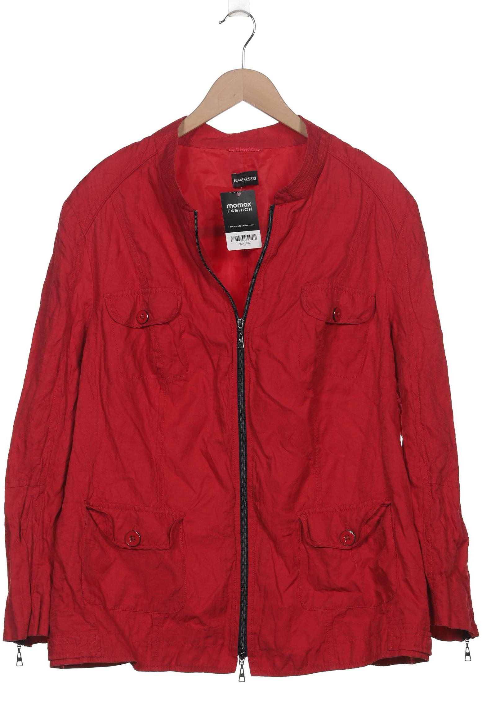 

Samoon by Gerry Weber Damen Jacke, rot, Gr. 52