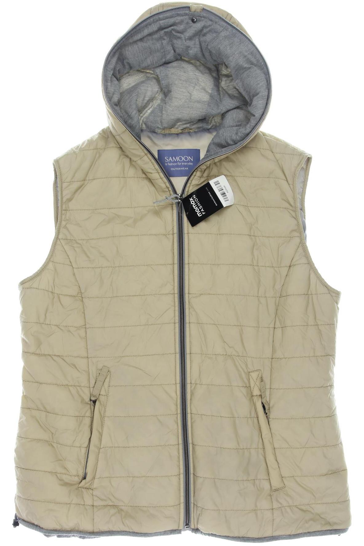 

Samoon by Gerry Weber Damen Weste, beige, Gr. 42