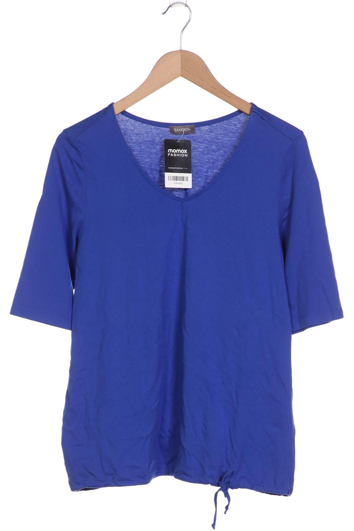 

Samoon by Gerry Weber Damen T-Shirt, blau, Gr. 42
