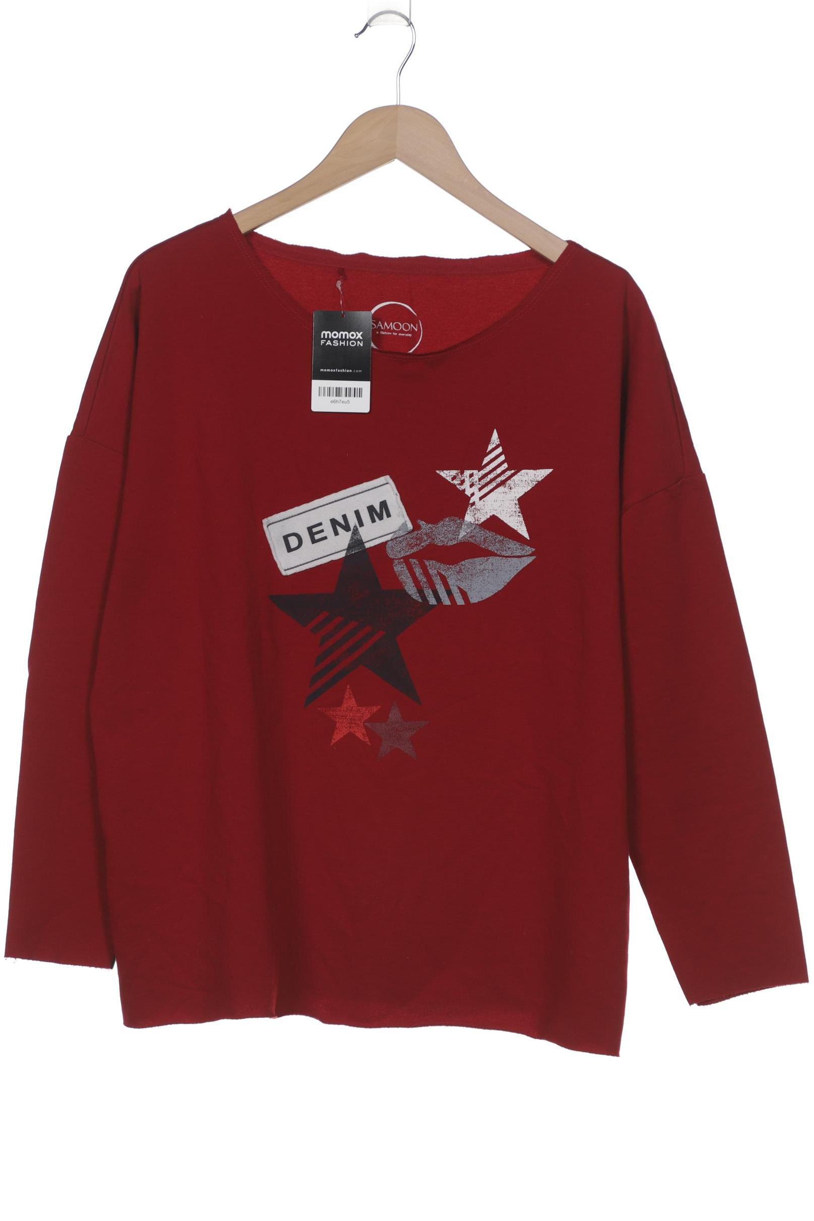 

Samoon by Gerry Weber Damen Sweatshirt, rot, Gr. 46