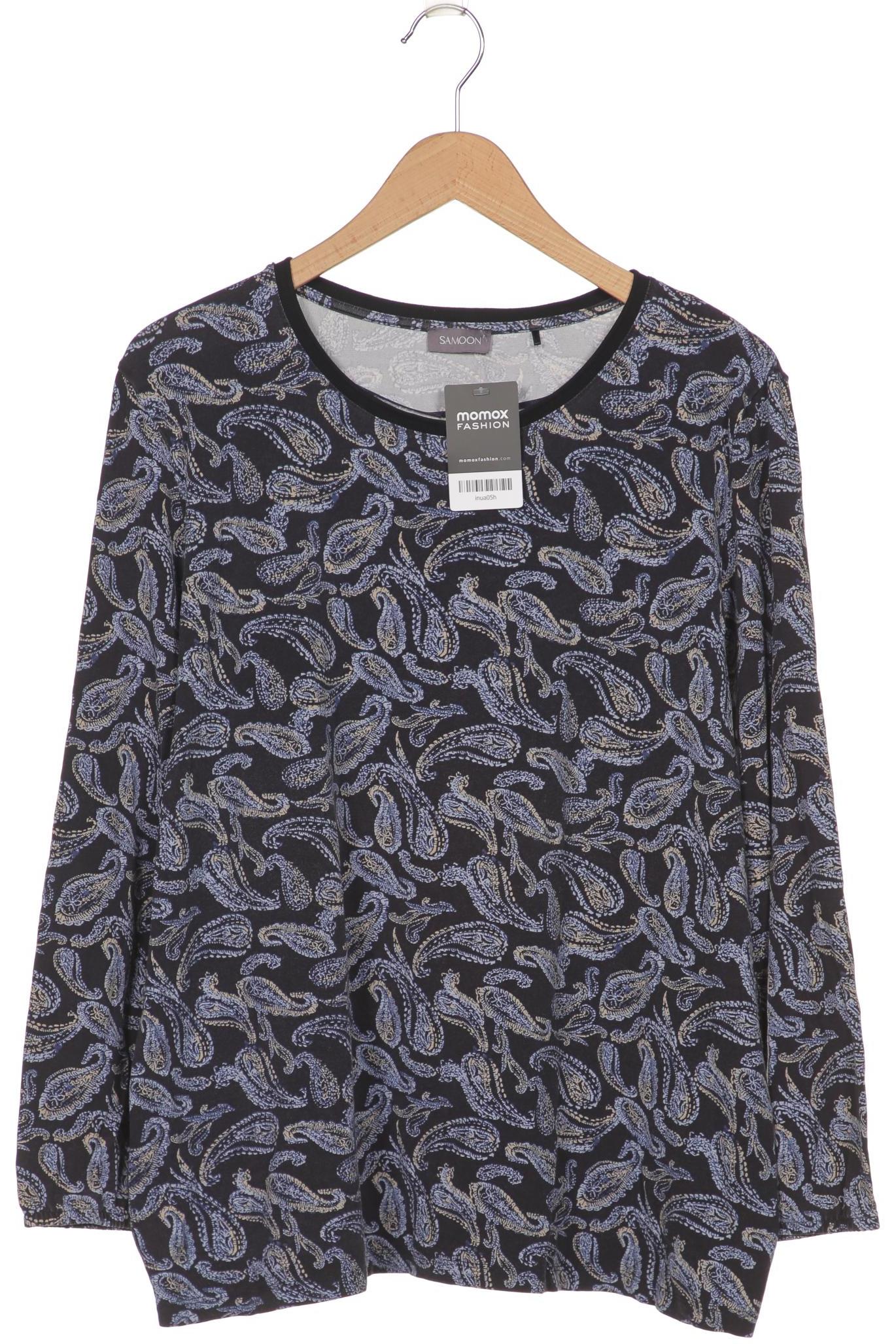 

Samoon by Gerry Weber Damen Langarmshirt, marineblau, Gr. 48