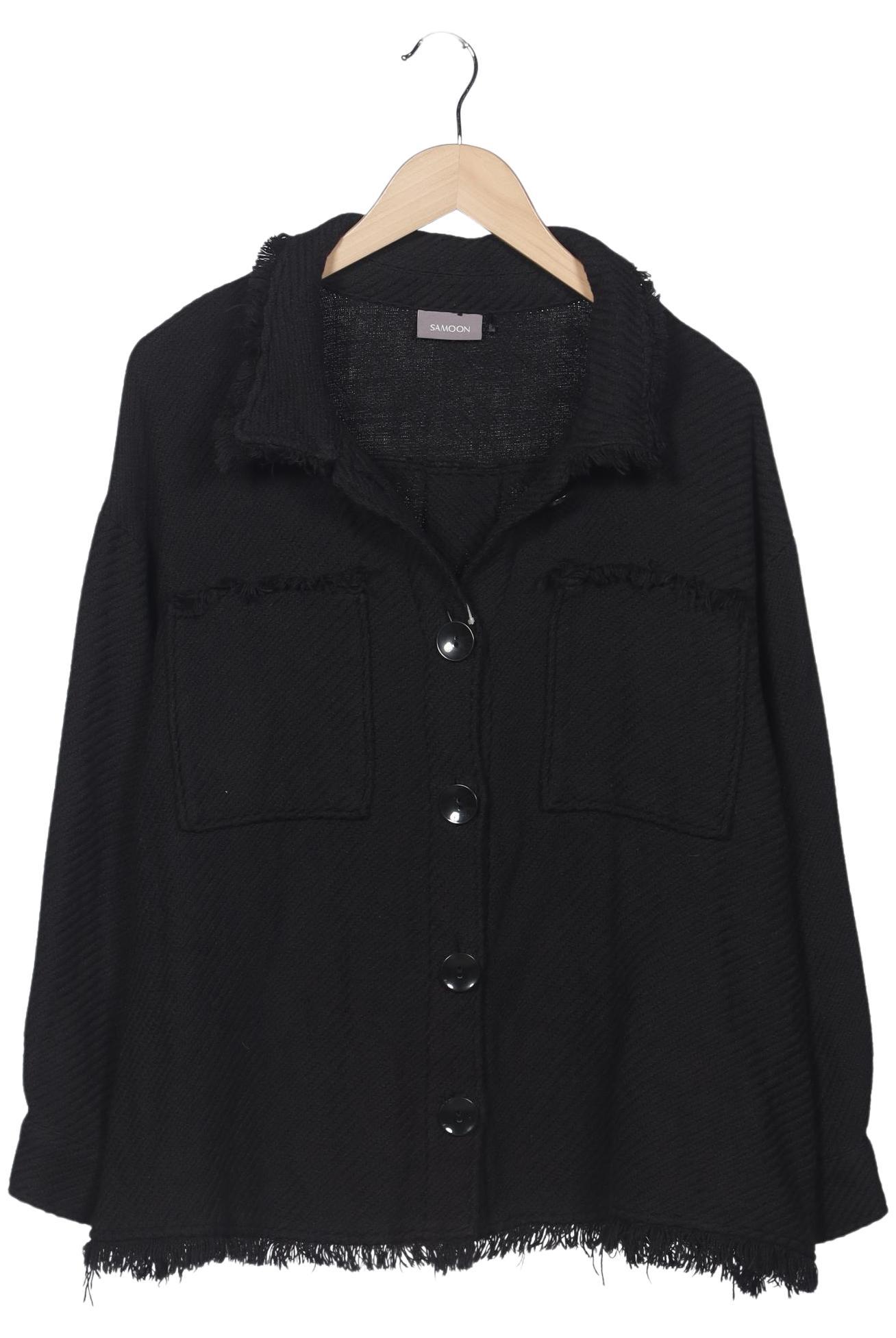 

Samoon by Gerry Weber Damen Jacke, schwarz, Gr. 48