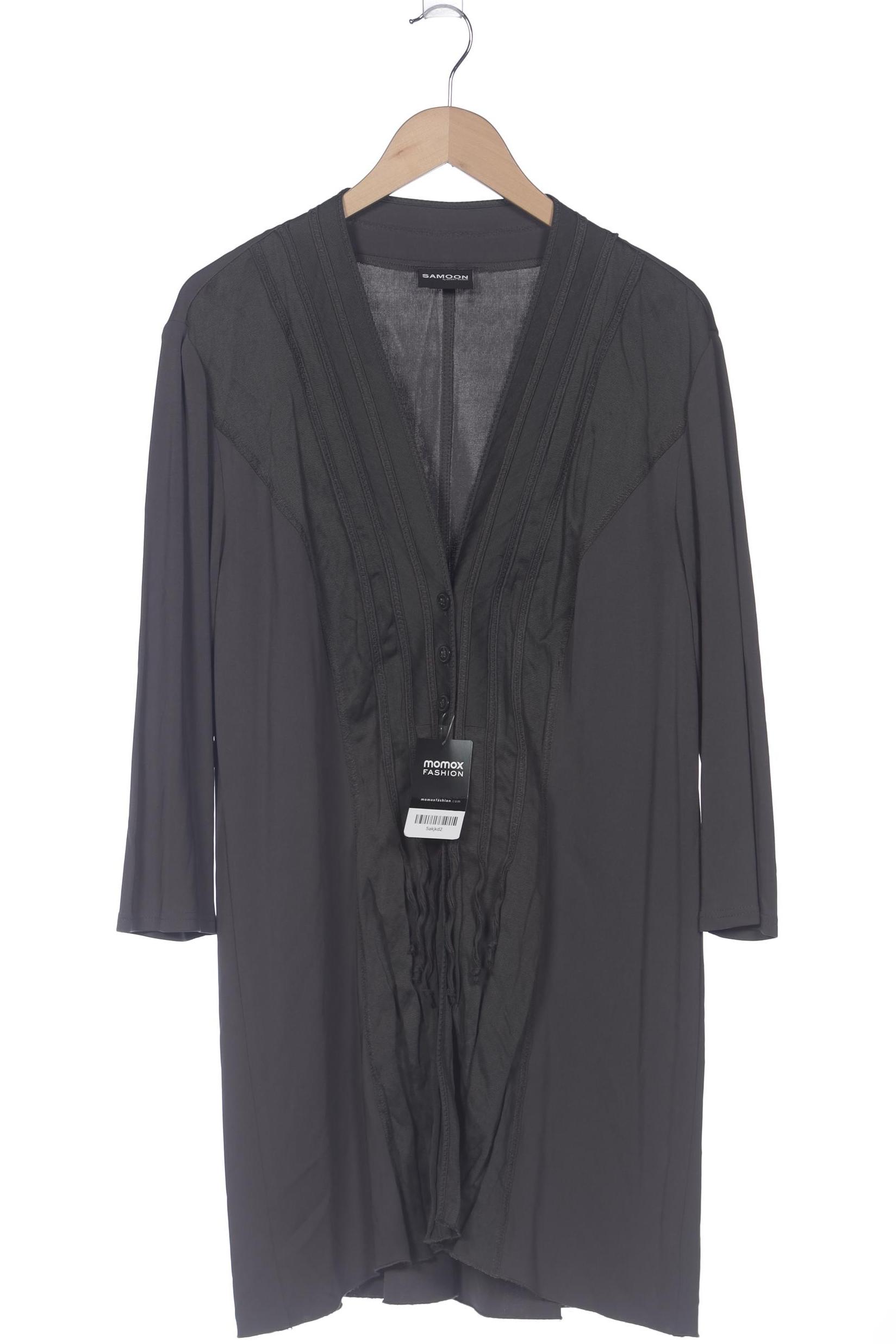 

Samoon by Gerry Weber Damen Strickjacke, grau, Gr. 44