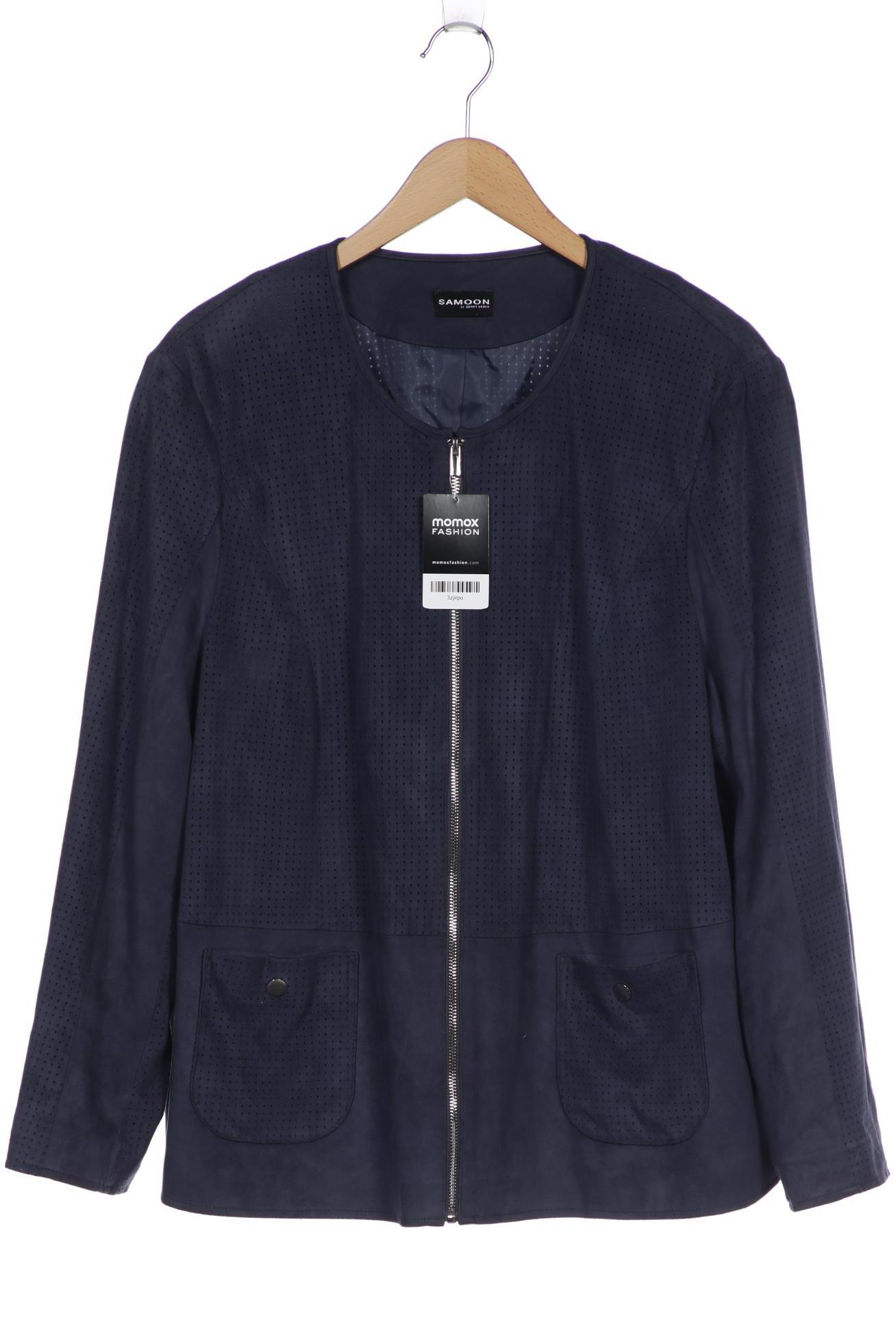 

Samoon by Gerry Weber Damen Jacke, marineblau, Gr. 48