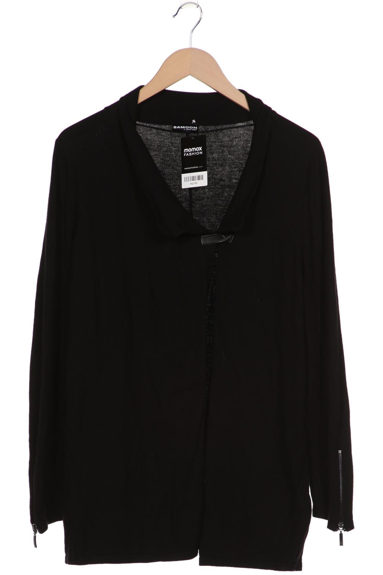 

Samoon by Gerry Weber Damen Strickjacke, schwarz, Gr. 40