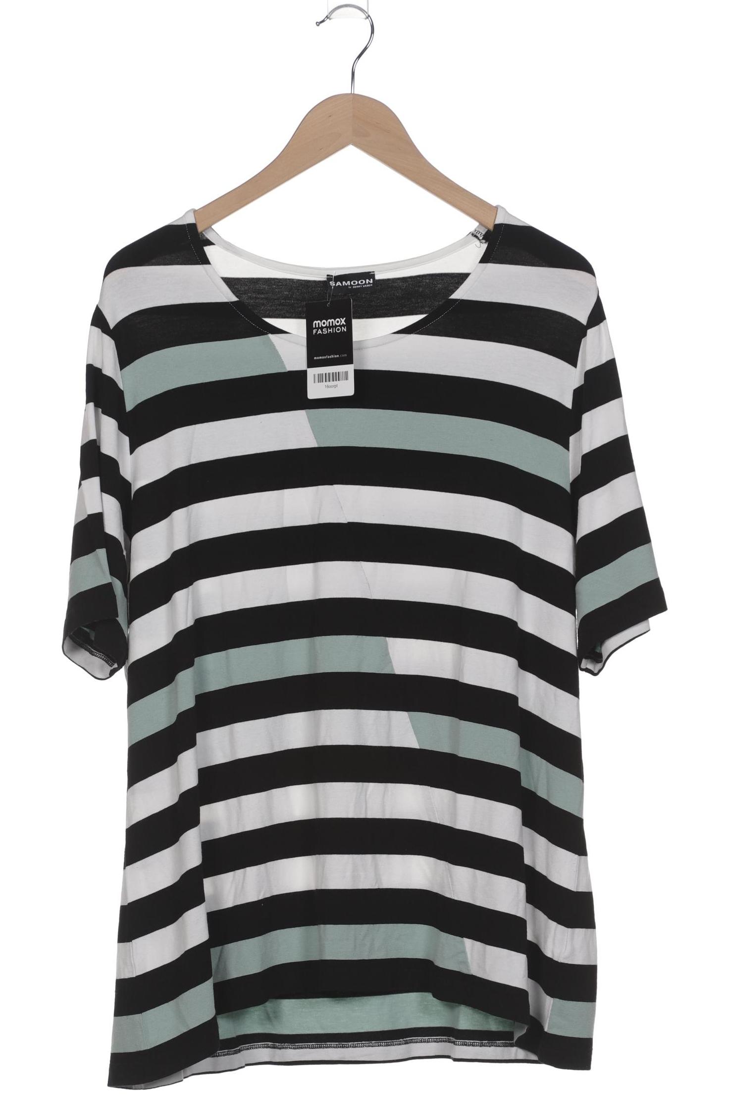 

Samoon by Gerry Weber Damen T-Shirt, schwarz, Gr. 44