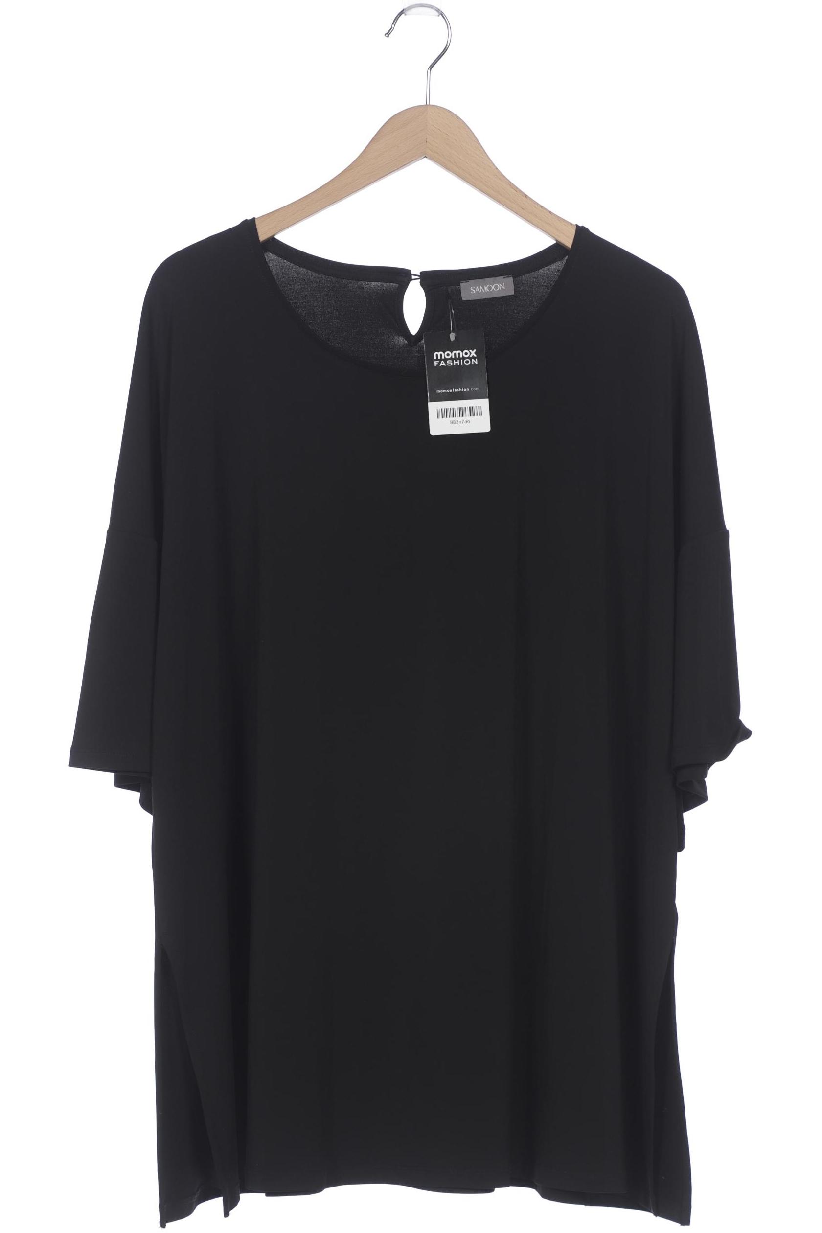 

Samoon by Gerry Weber Damen T-Shirt, schwarz, Gr. 52