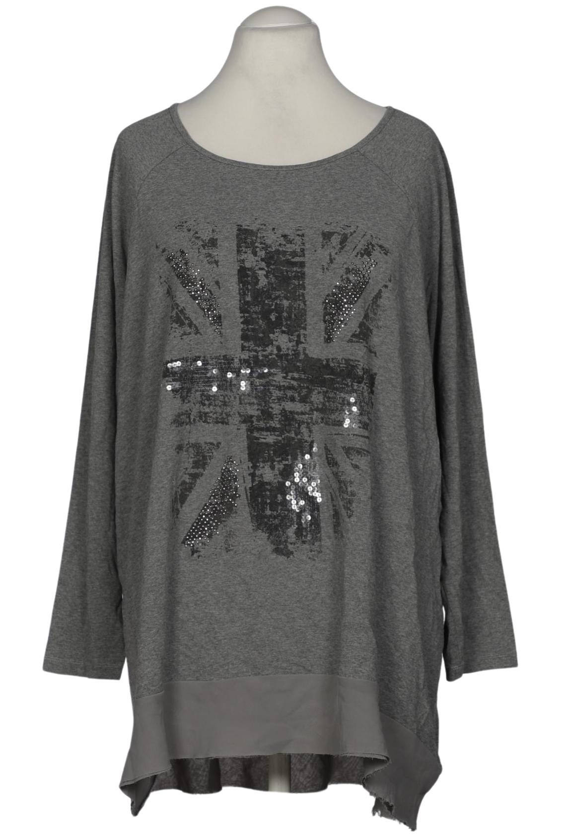 

Samoon by Gerry Weber Damen Langarmshirt, grau, Gr. 54