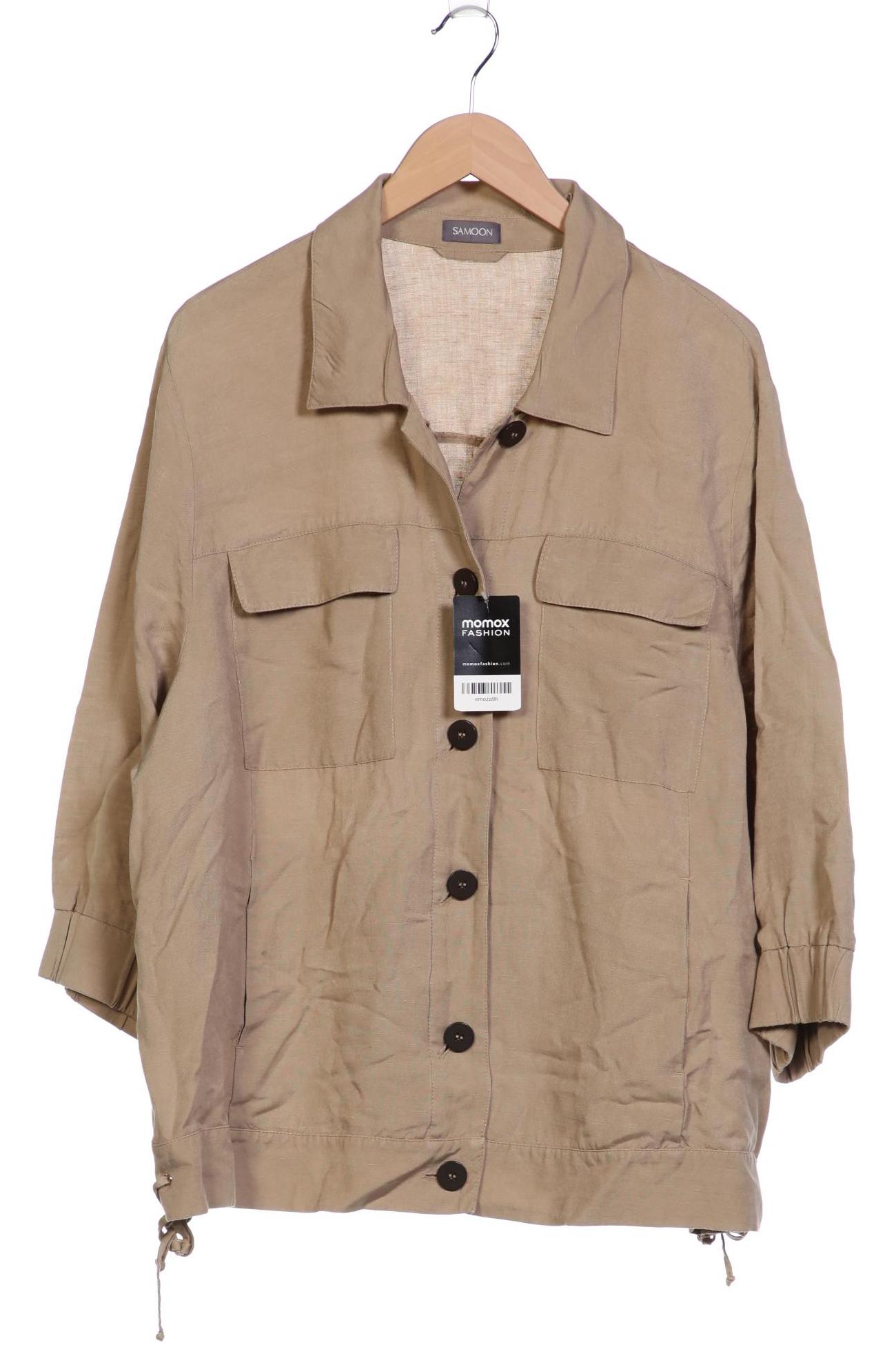 

Samoon by Gerry Weber Damen Jacke, beige, Gr. 50