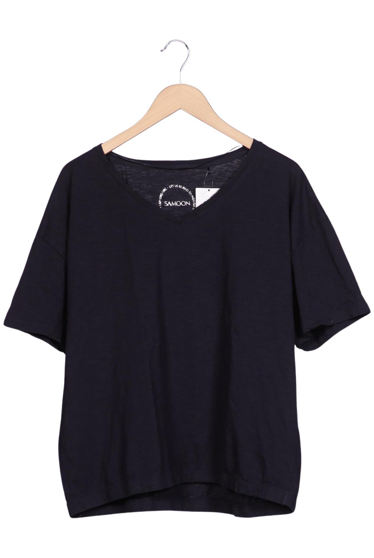 

Samoon by Gerry Weber Damen T-Shirt, marineblau, Gr. 48