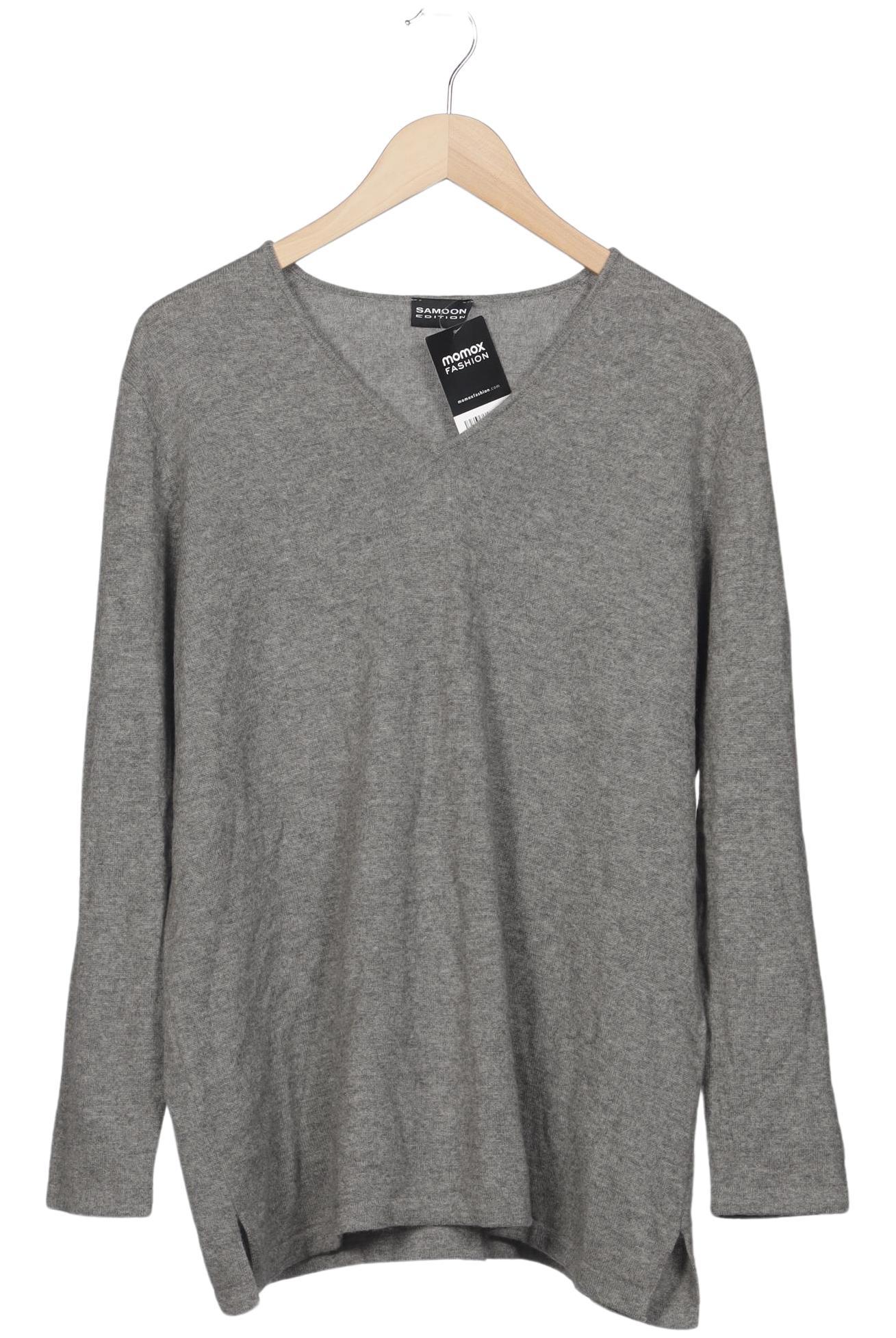

Samoon by Gerry Weber Damen Pullover, grau, Gr. 52
