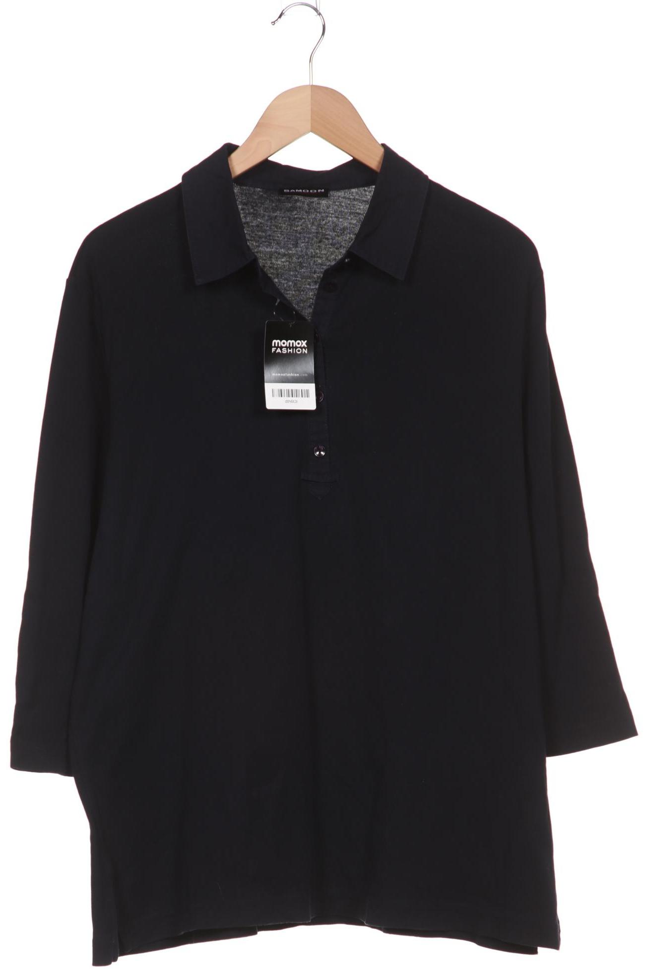 

Samoon by Gerry Weber Damen Poloshirt, marineblau, Gr. 48