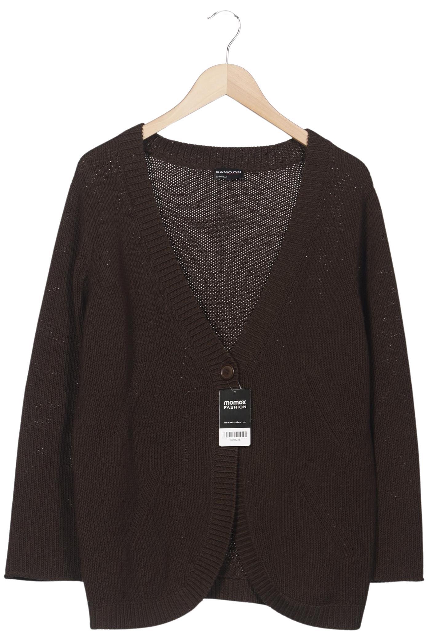 

Samoon by Gerry Weber Damen Strickjacke, braun, Gr. 44