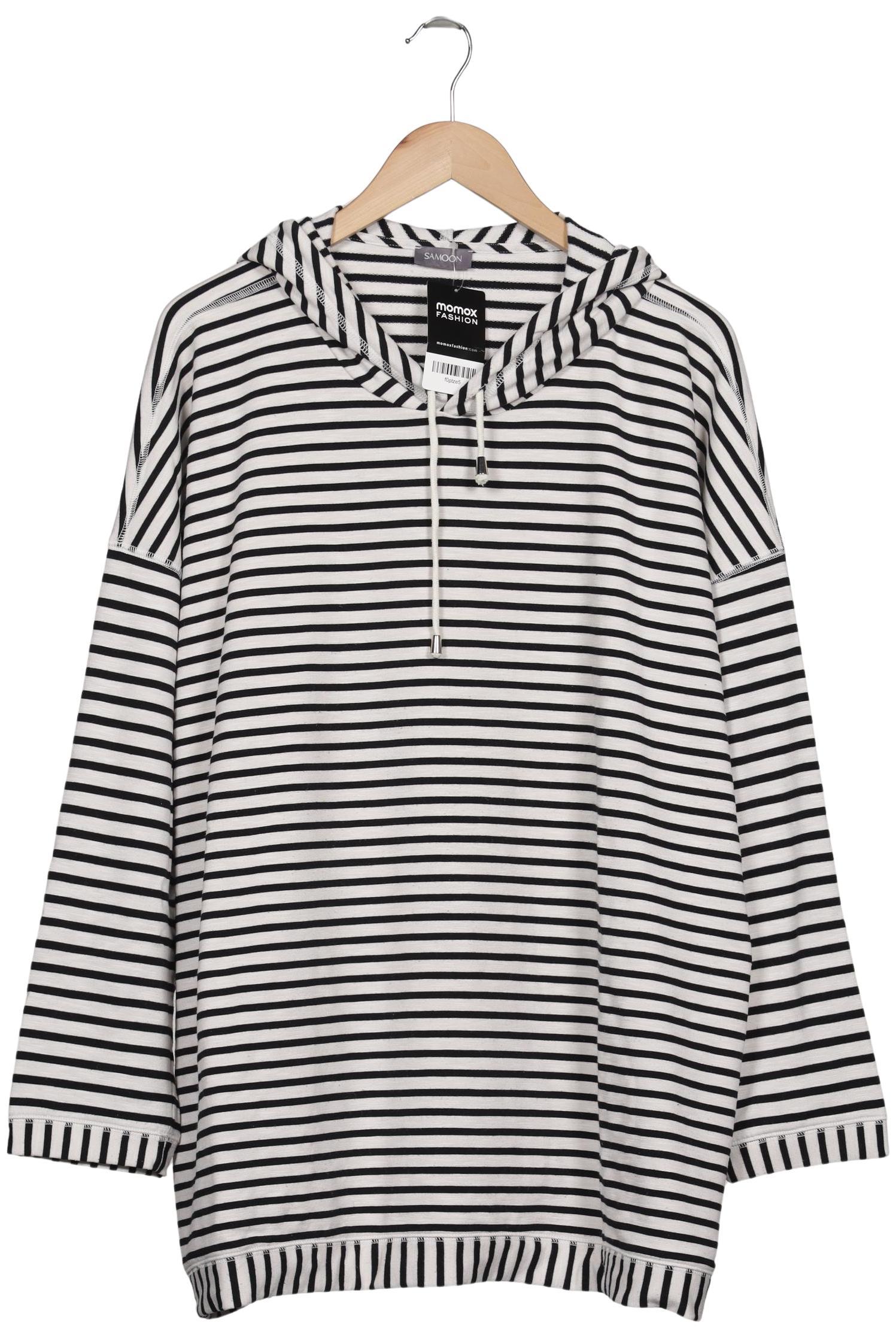 

Samoon by Gerry Weber Damen Kapuzenpullover, weiß, Gr. 46