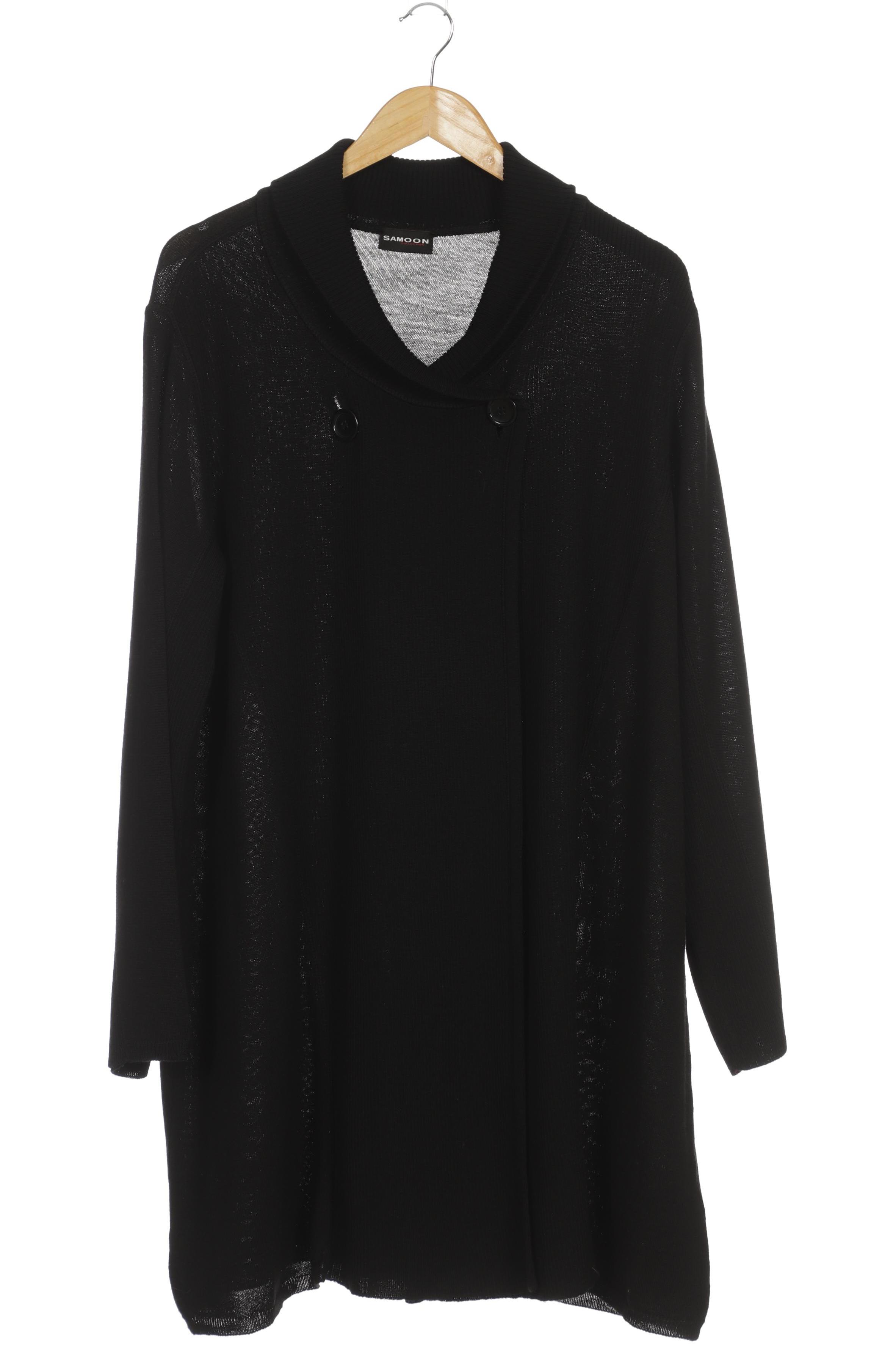 

Samoon by Gerry Weber Damen Strickjacke, schwarz, Gr. 52