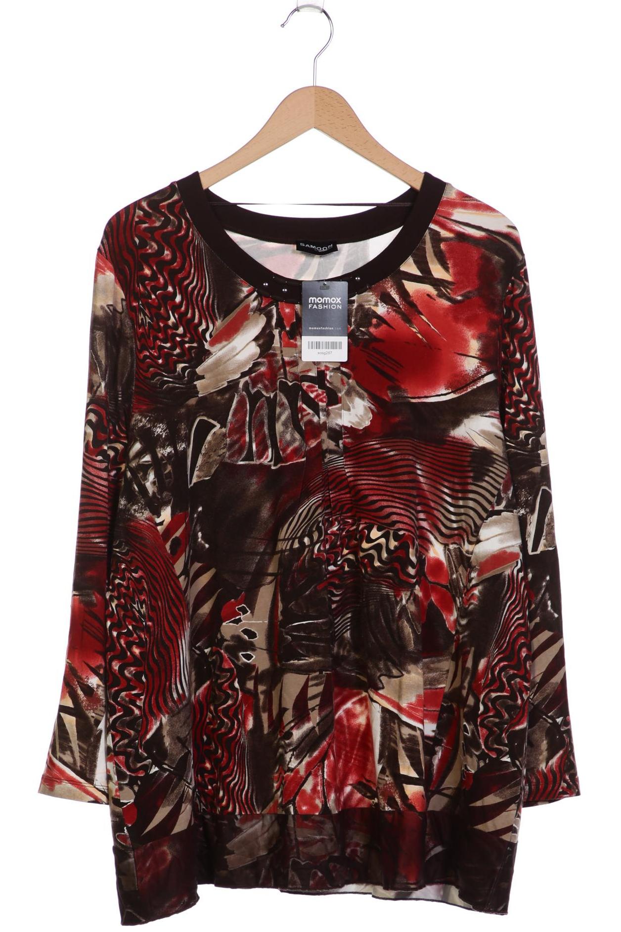 

Samoon by Gerry Weber Damen Langarmshirt, mehrfarbig, Gr. 50