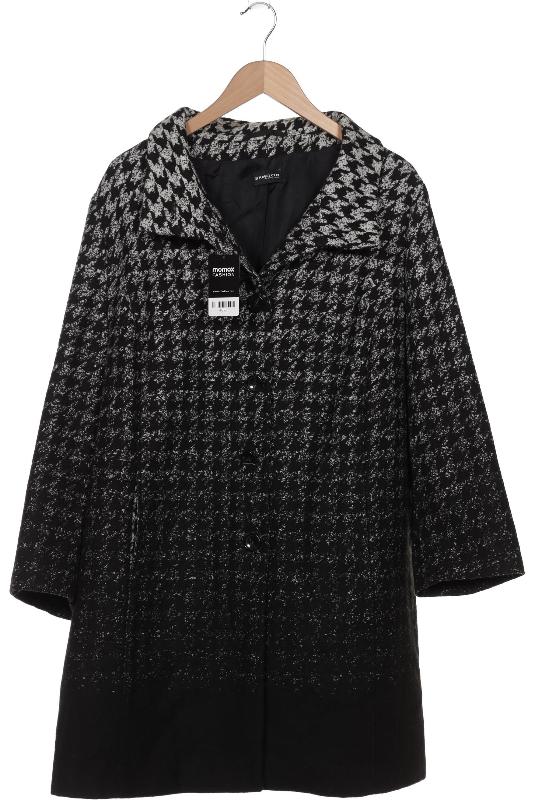 

Samoon by Gerry Weber Damen Mantel, schwarz, Gr. 46