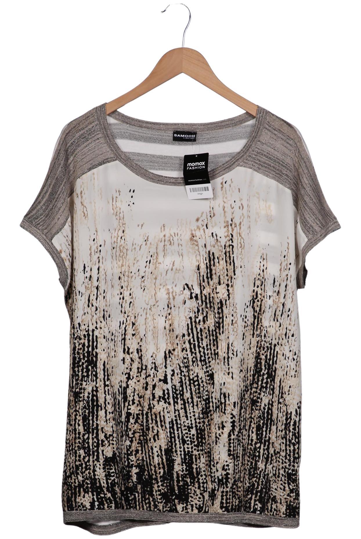 

Samoon by Gerry Weber Damen T-Shirt, beige, Gr. 46