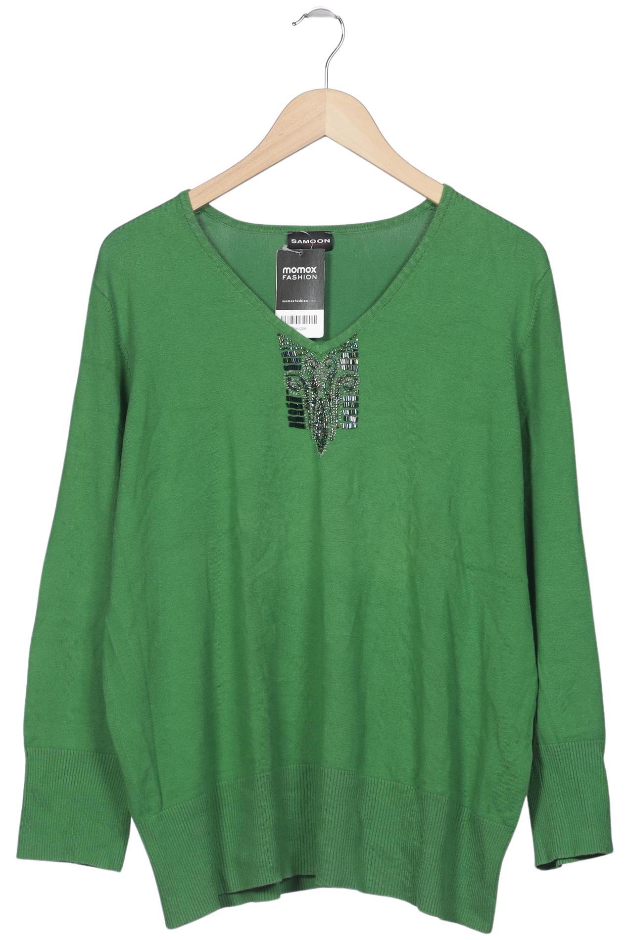 

Samoon by Gerry Weber Damen Pullover, grün, Gr. 50