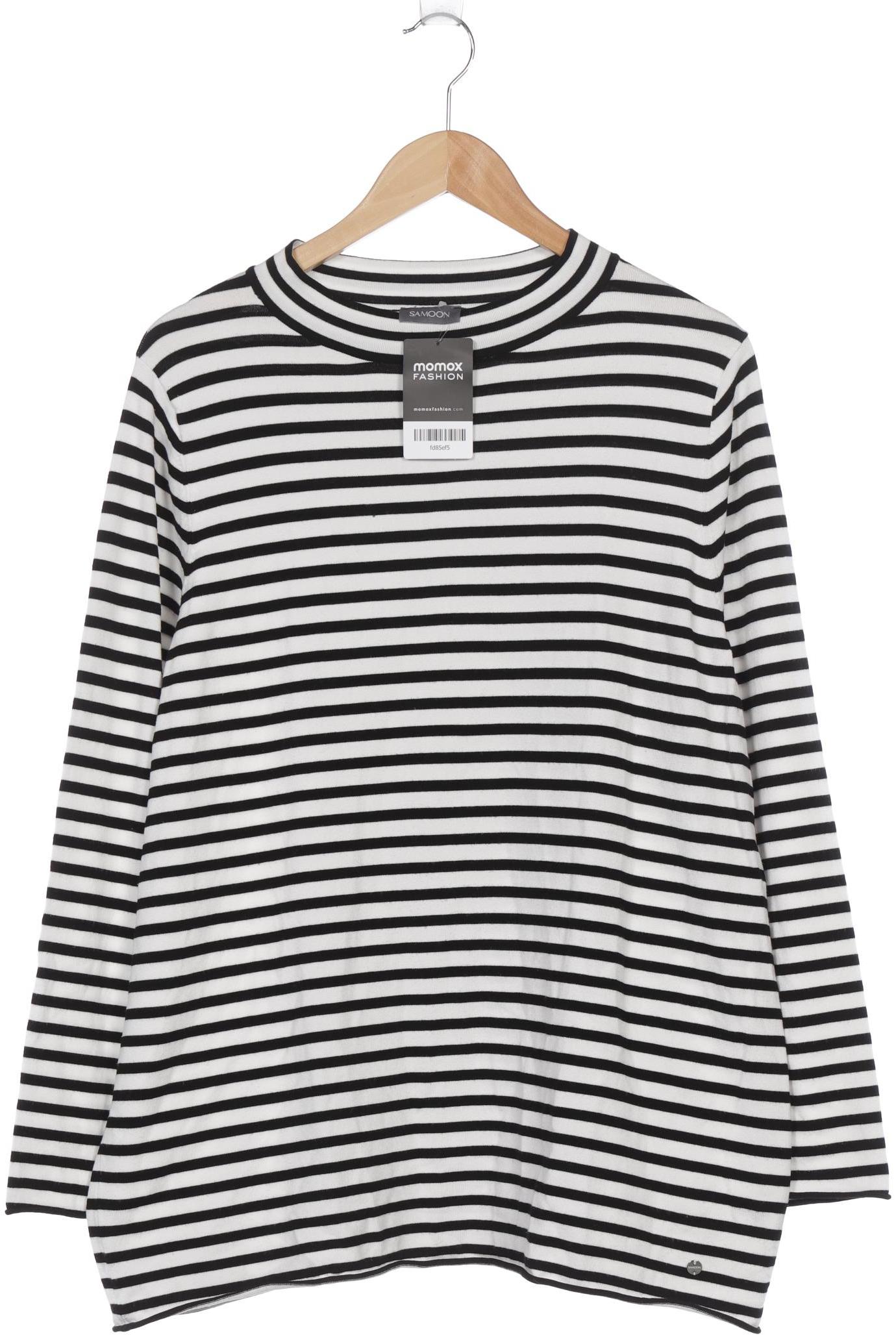 

Samoon by Gerry Weber Damen Langarmshirt, weiß, Gr. 42