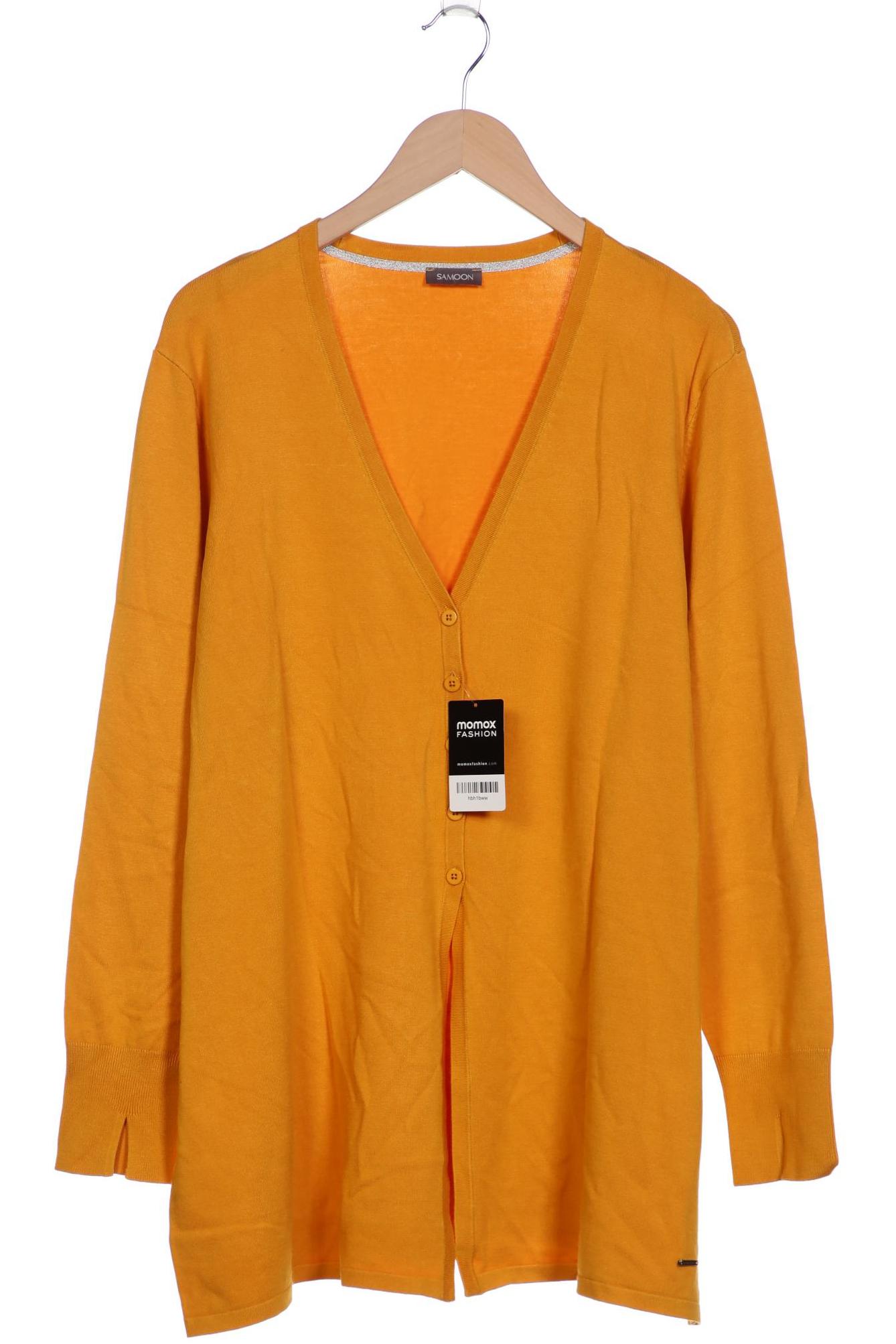 

Samoon by Gerry Weber Damen Strickjacke, orange, Gr. 48