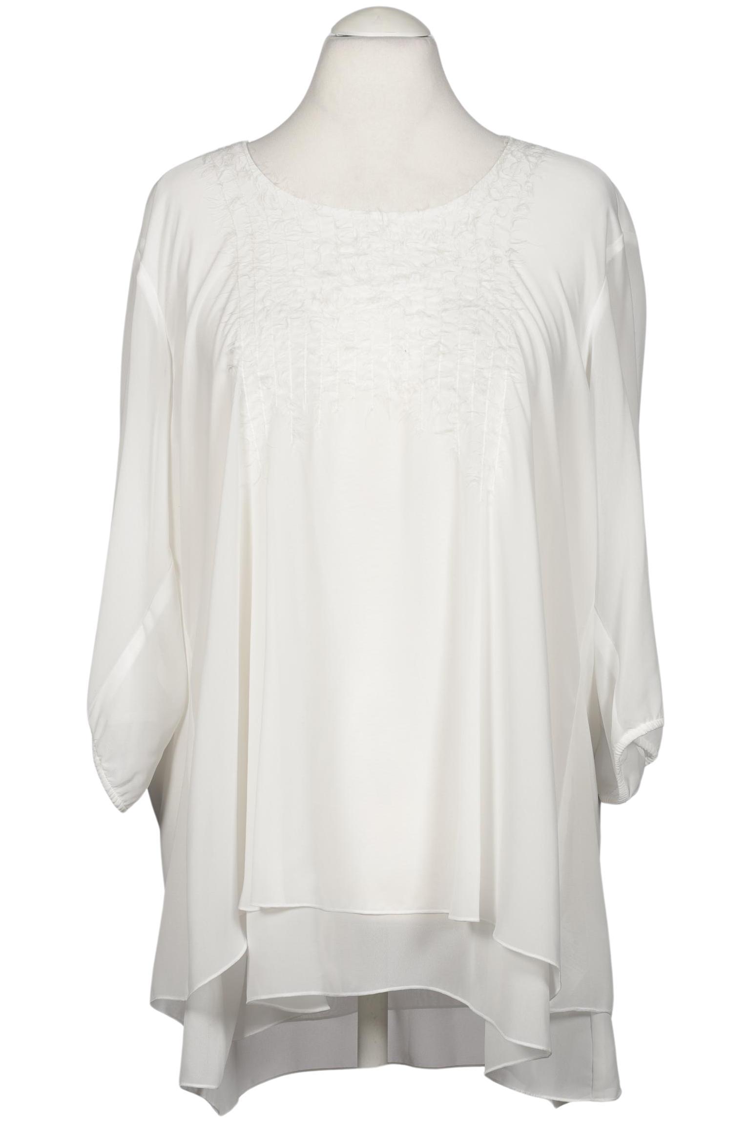 

Samoon by Gerry Weber Damen Bluse, weiß, Gr. 50