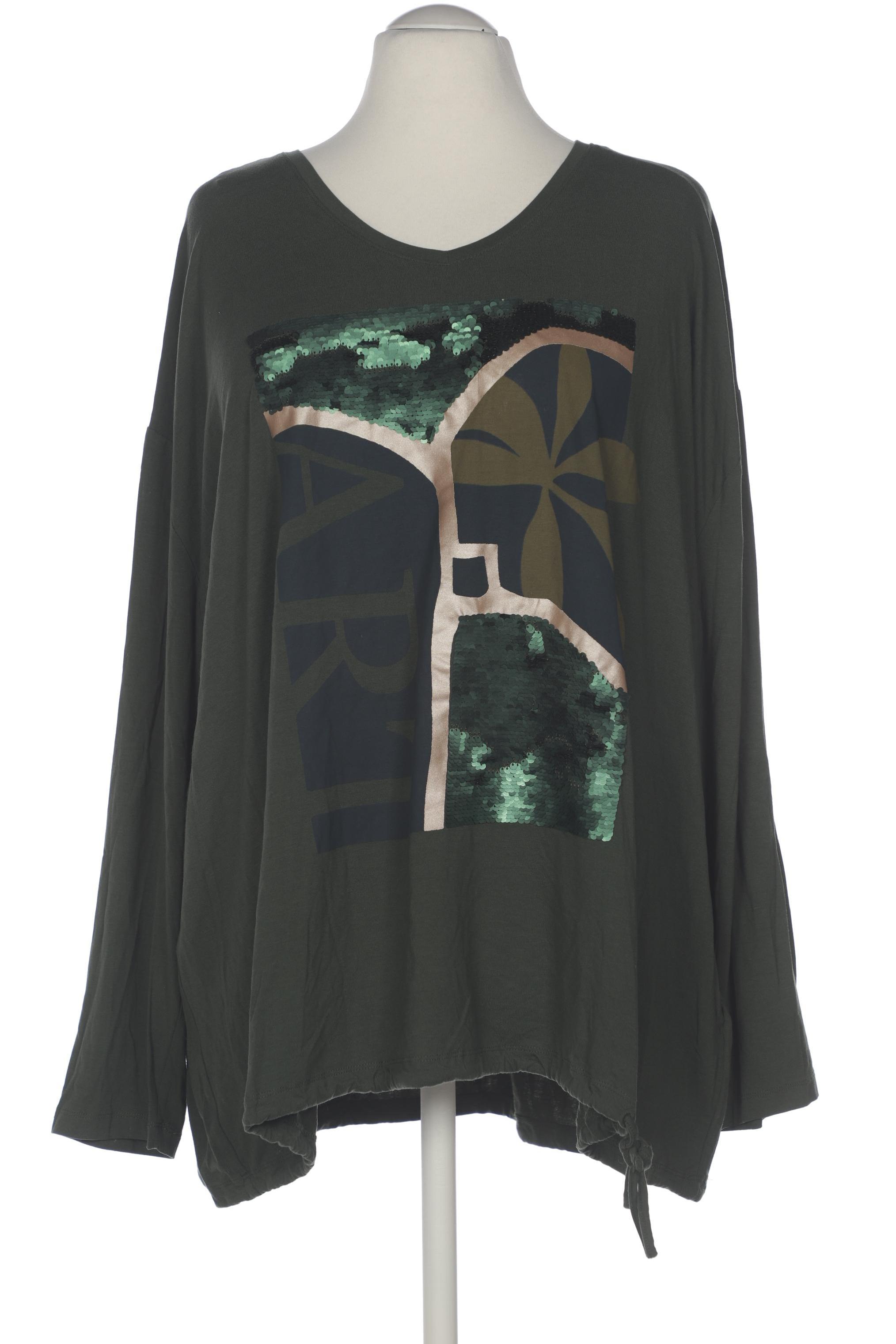 

Samoon by Gerry Weber Damen Langarmshirt, grün, Gr. 54