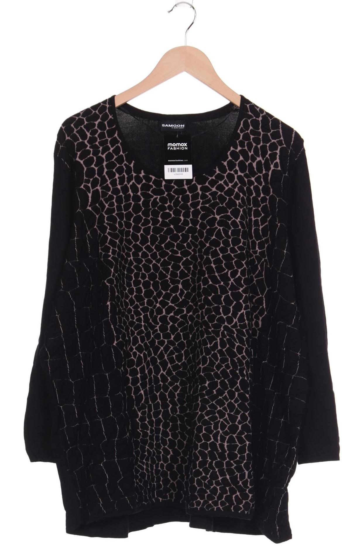 

Samoon by Gerry Weber Damen Pullover, schwarz, Gr. 52