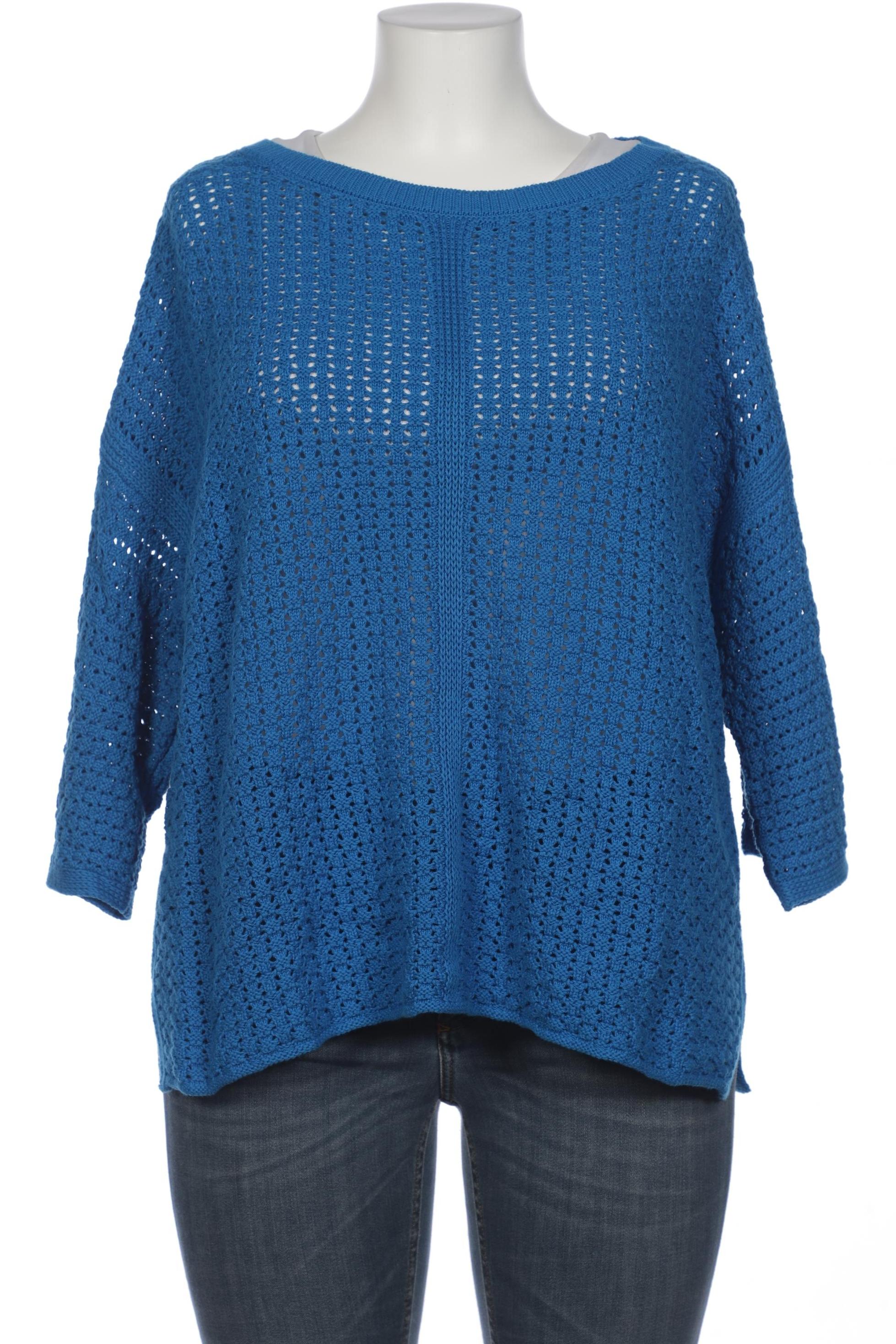 

Samoon by Gerry Weber Damen Pullover, blau, Gr. 48
