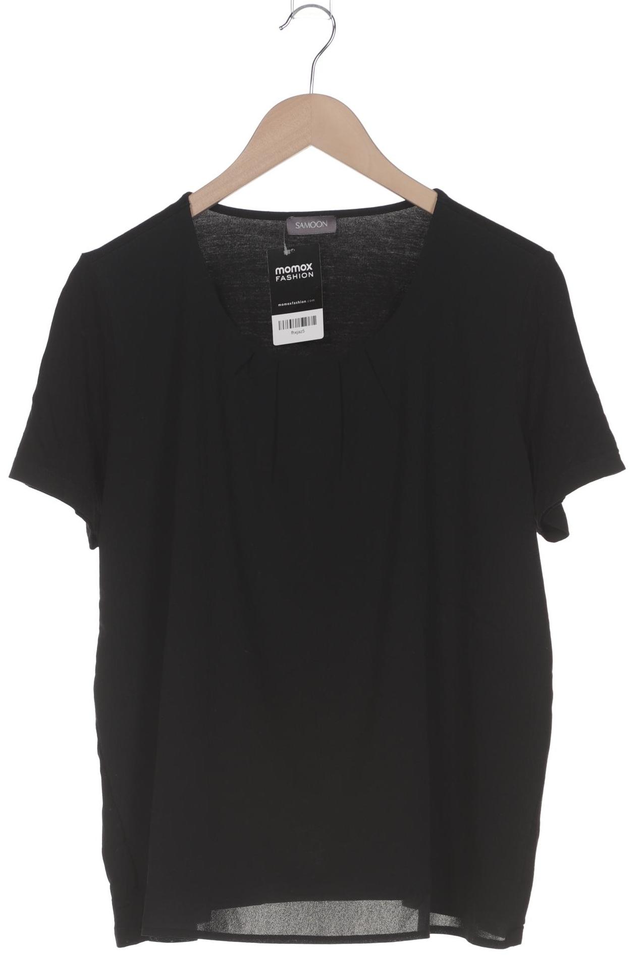 

Samoon by Gerry Weber Damen T-Shirt, schwarz, Gr. 44