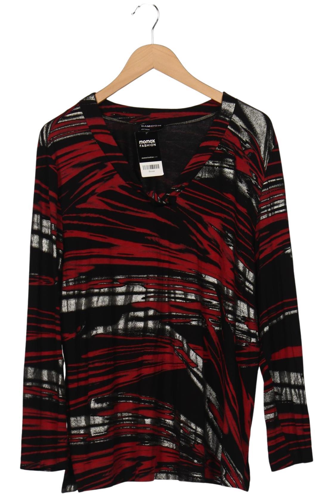

Samoon by Gerry Weber Damen Langarmshirt, bordeaux, Gr. 44