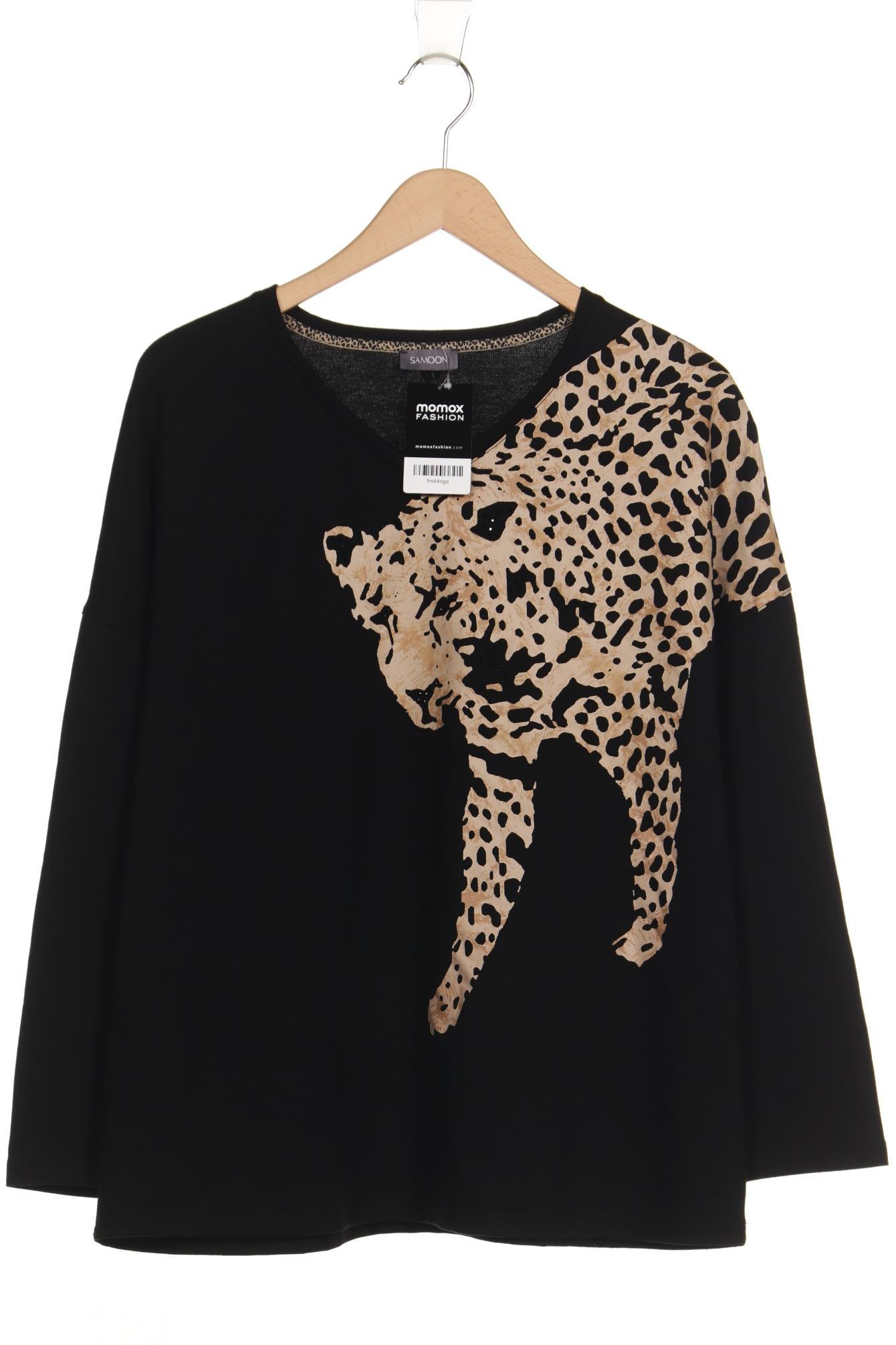 

Samoon by Gerry Weber Damen Sweatshirt, schwarz, Gr. 46