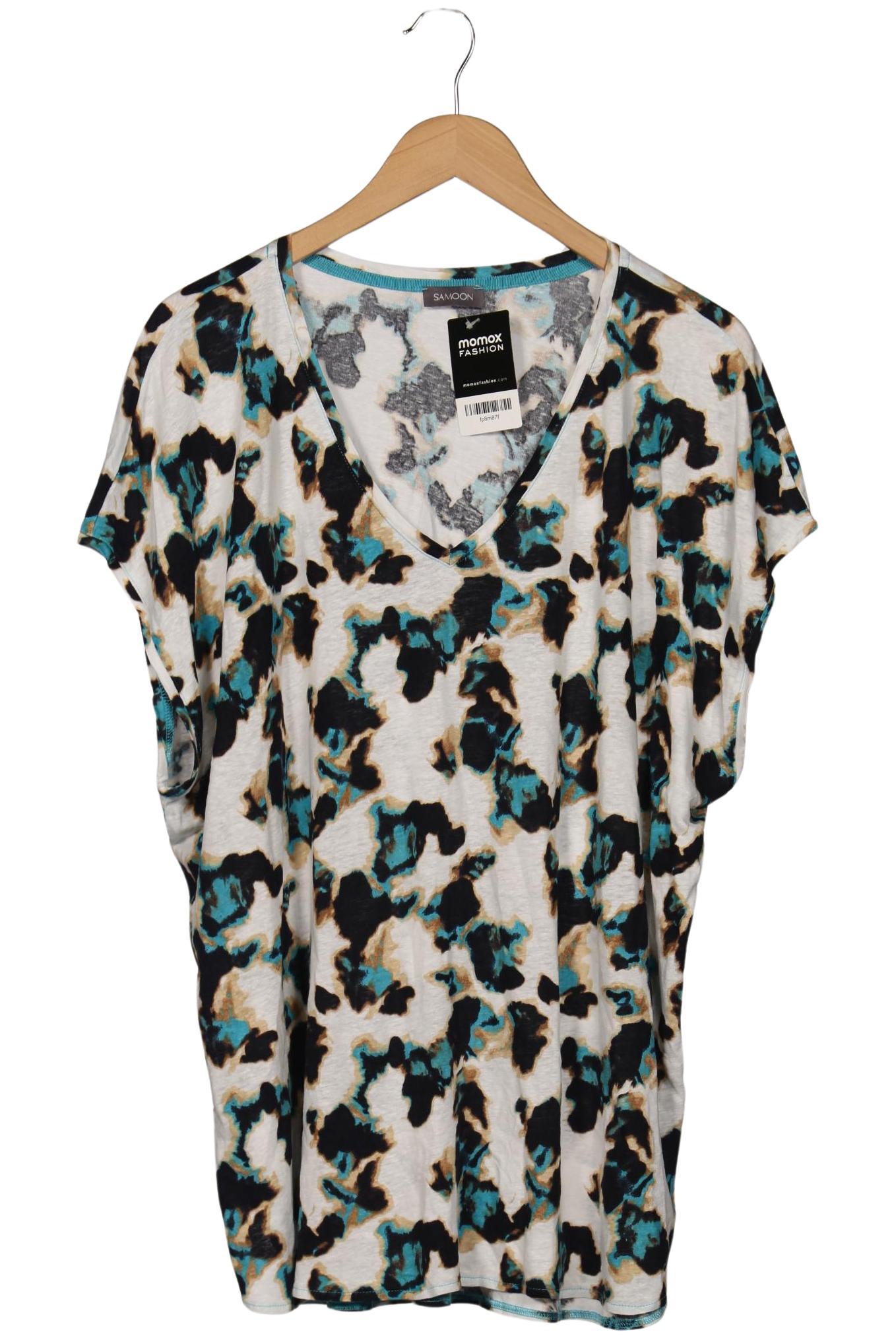 

Samoon by Gerry Weber Damen T-Shirt, mehrfarbig, Gr. 48