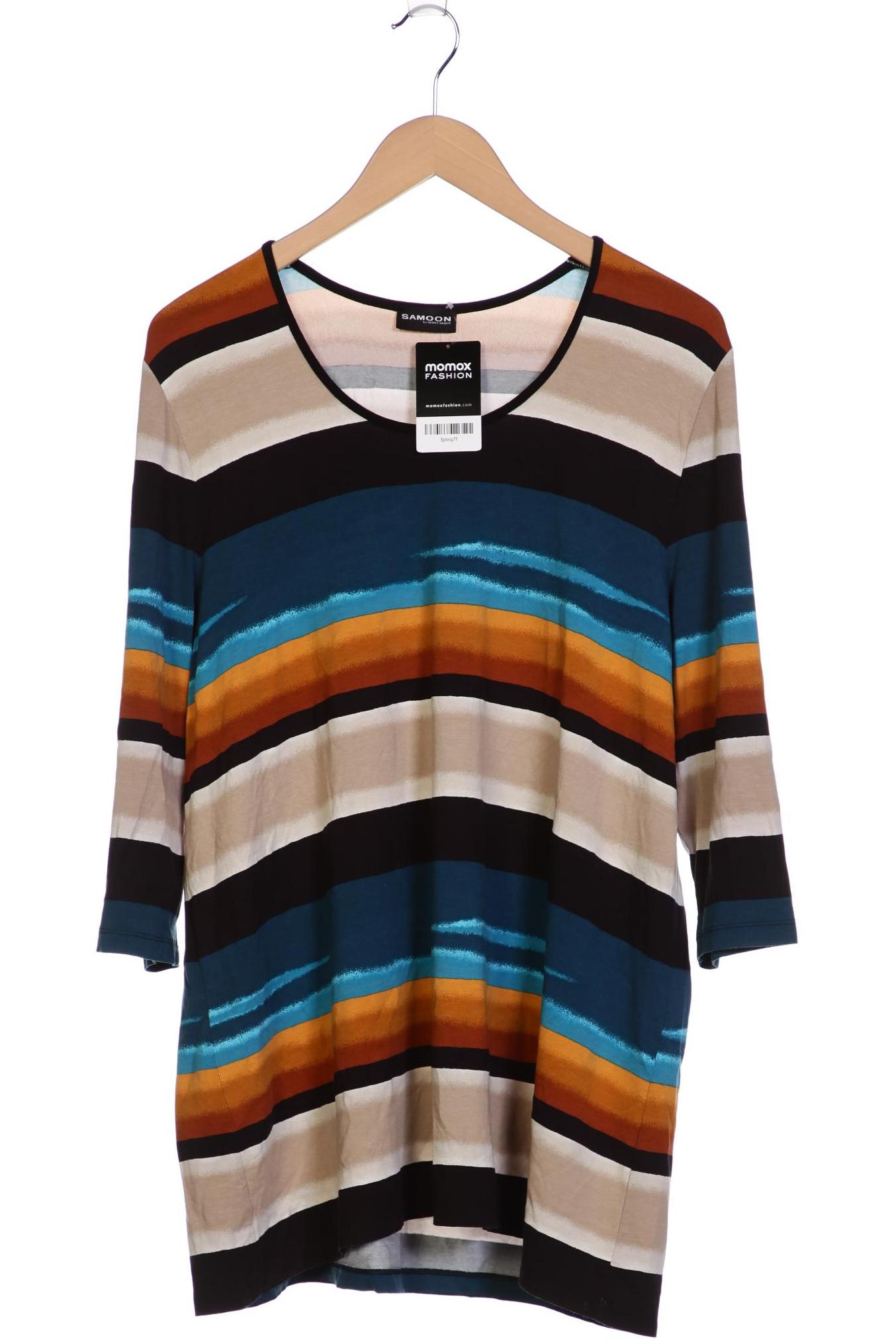 

Samoon by Gerry Weber Damen Langarmshirt, mehrfarbig, Gr. 46