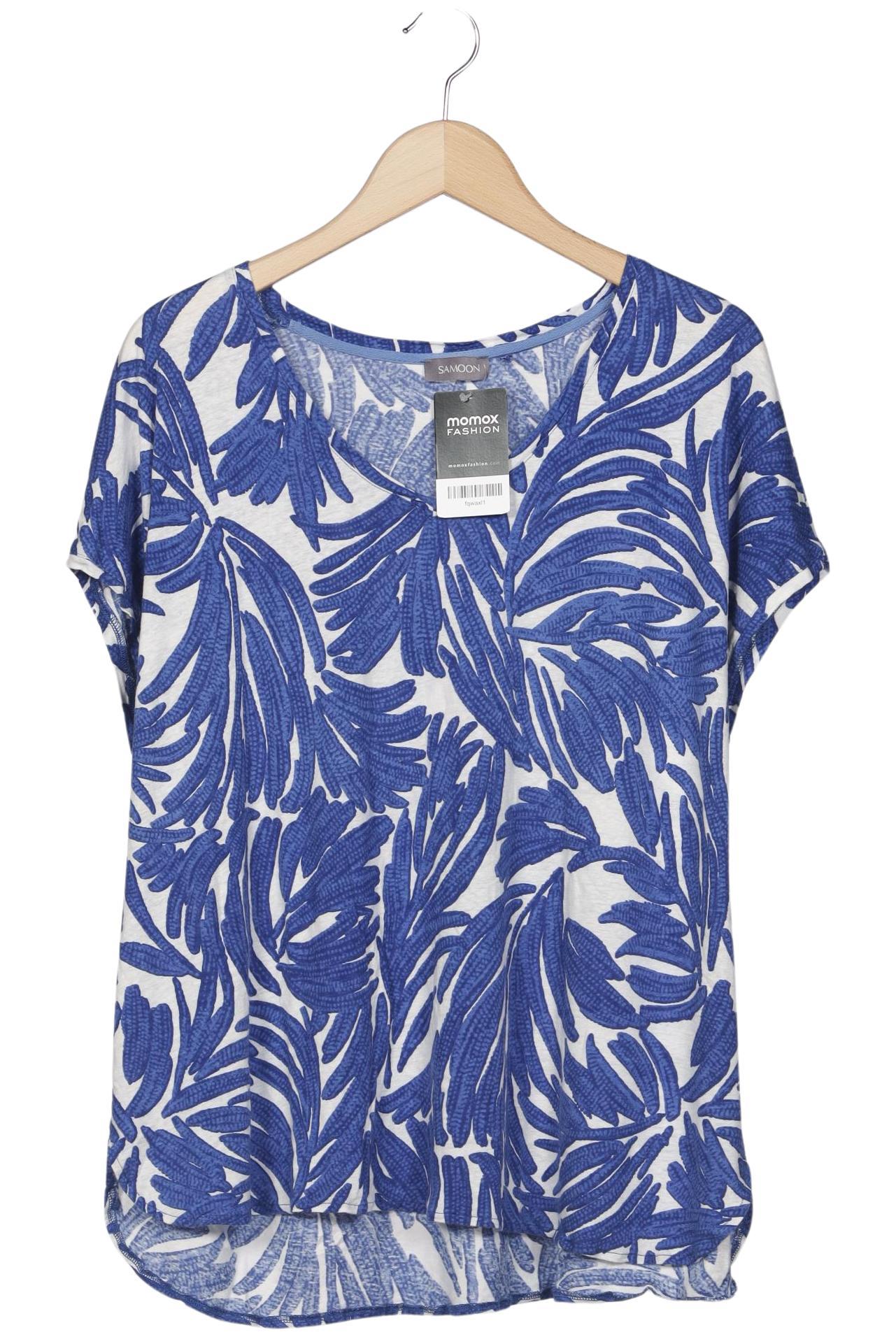 

Samoon by Gerry Weber Damen T-Shirt, mehrfarbig, Gr. 50