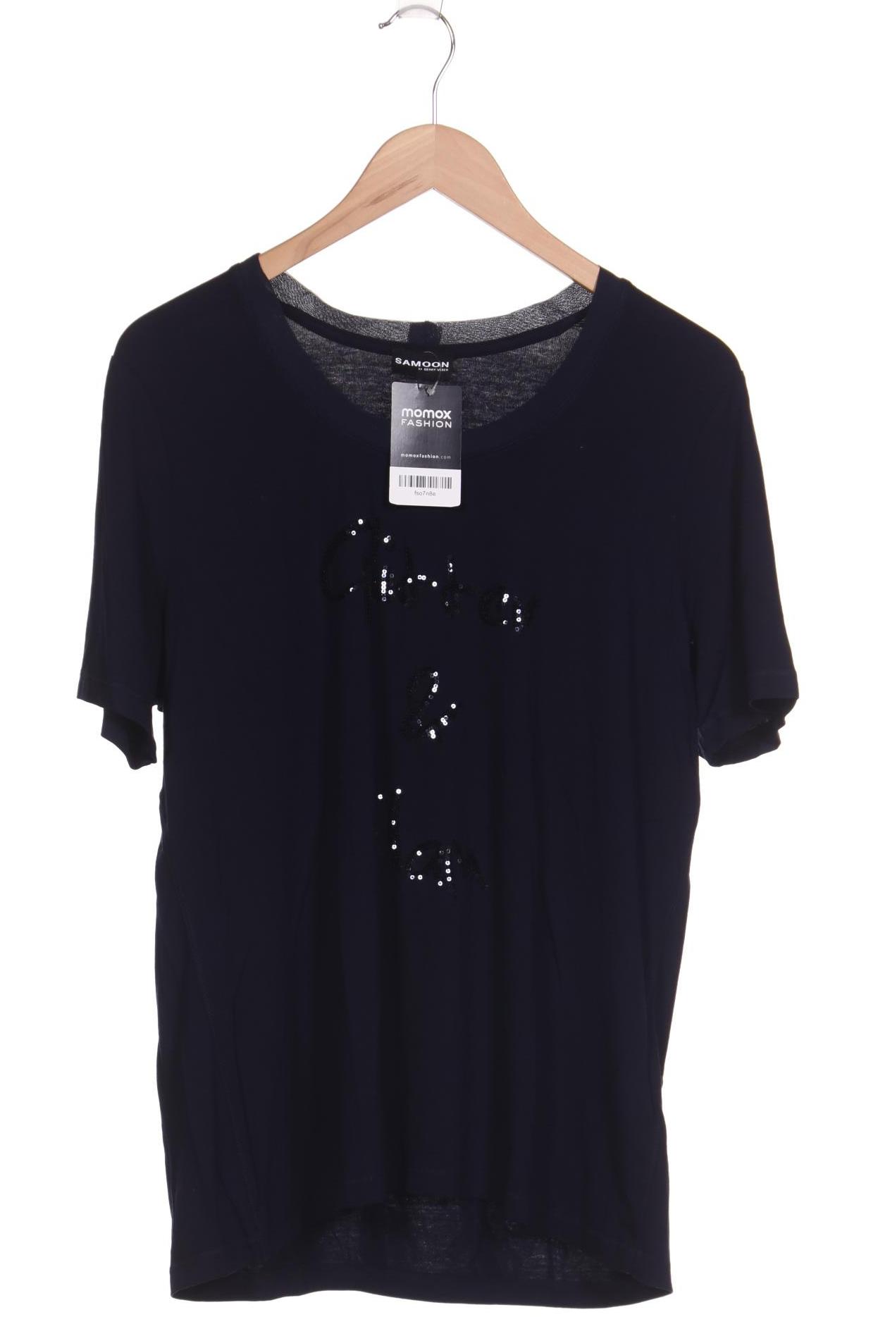 

SAMOON by Gerry Weber Damen T-Shirt, marineblau