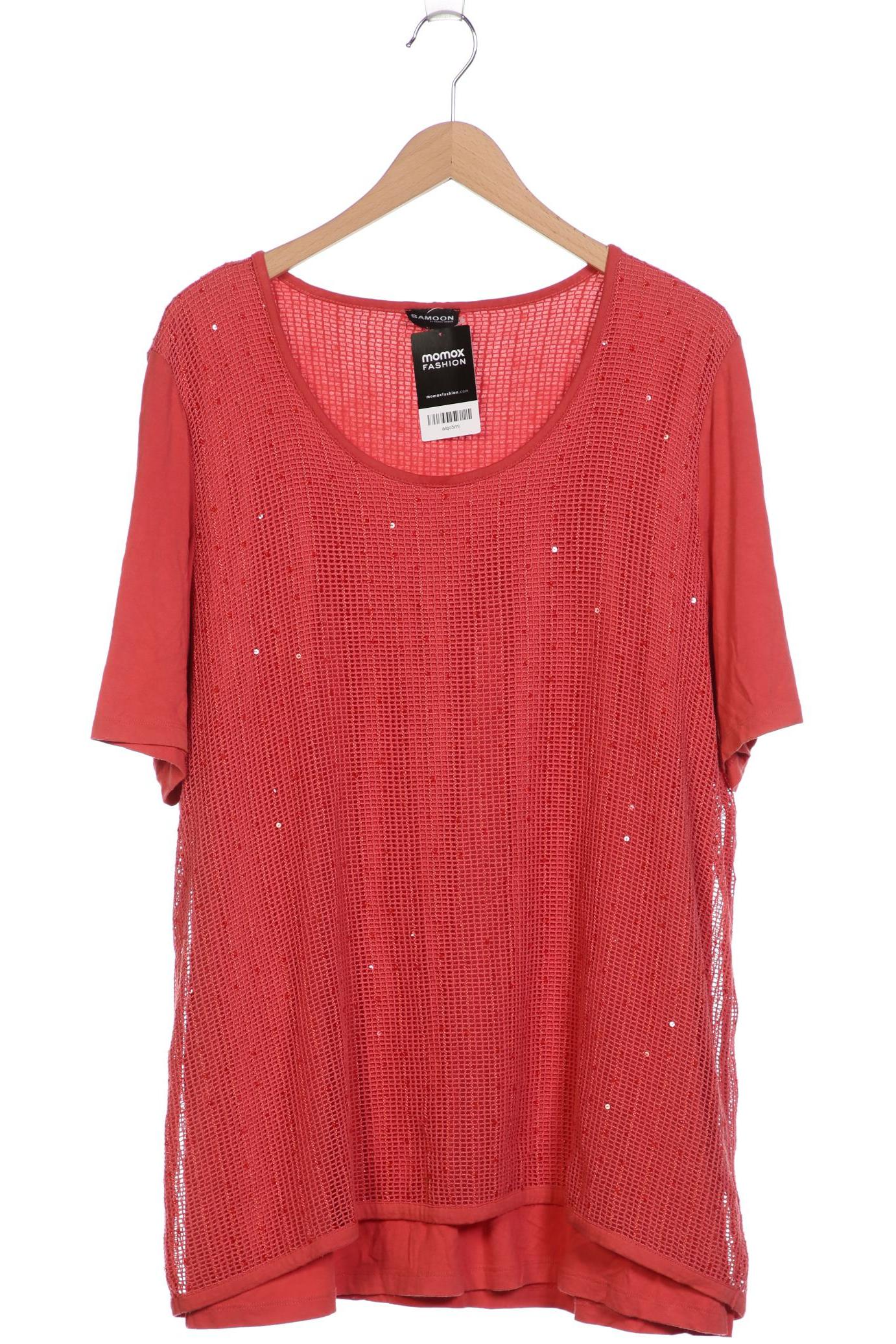 

Samoon by Gerry Weber Damen T-Shirt, rot, Gr. 48