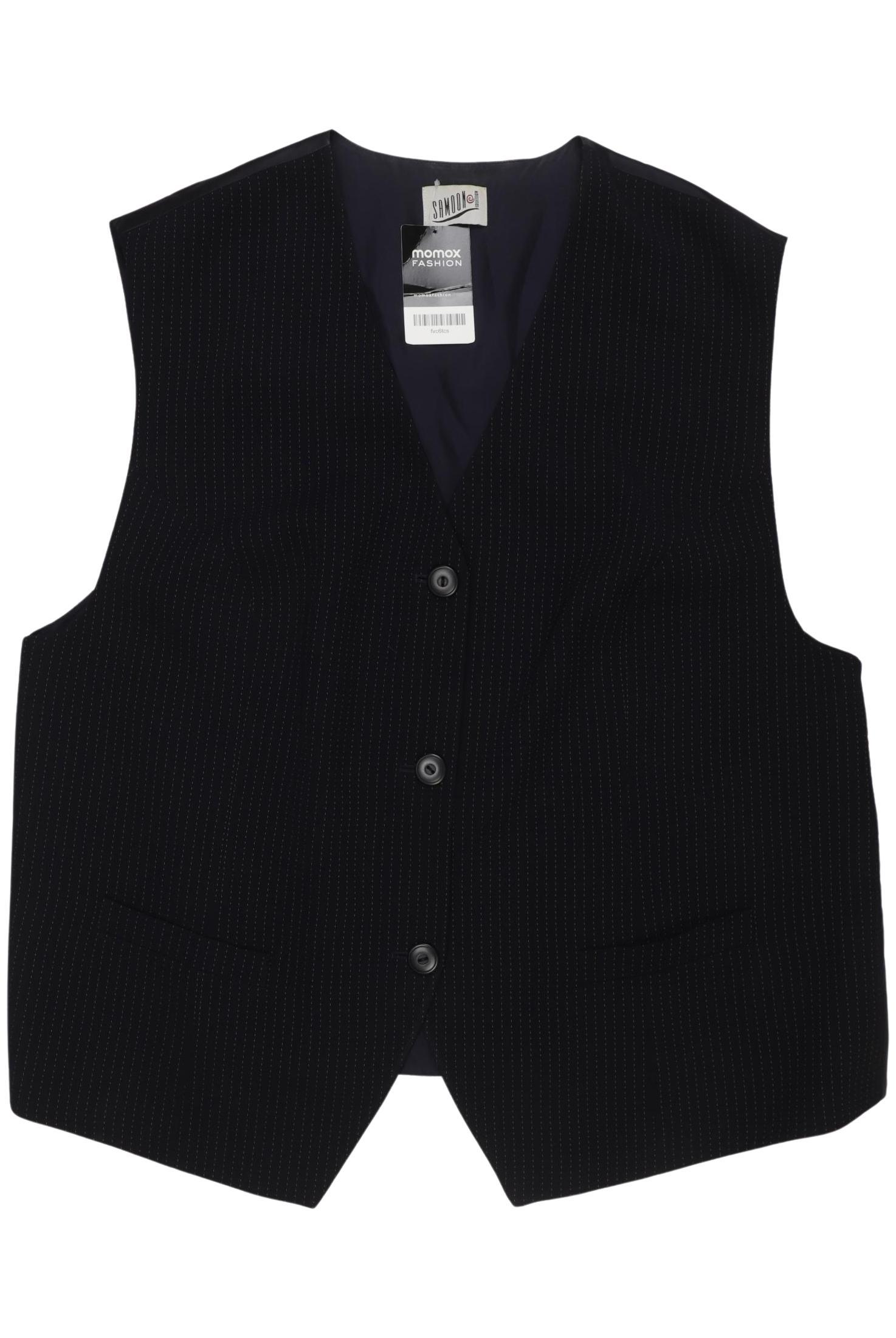 

Samoon by Gerry Weber Damen Weste, marineblau, Gr. 50