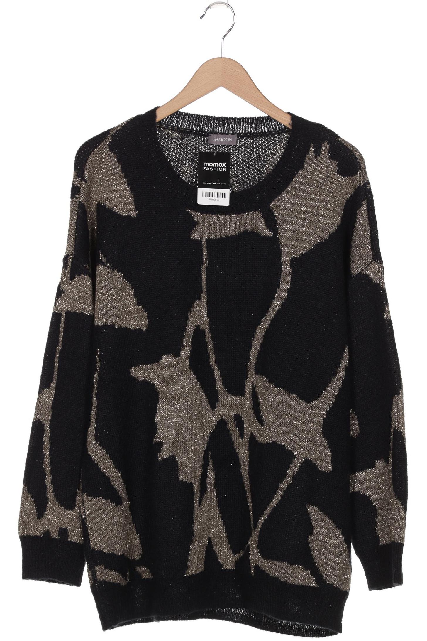 

Samoon by Gerry Weber Damen Pullover, schwarz, Gr. 48