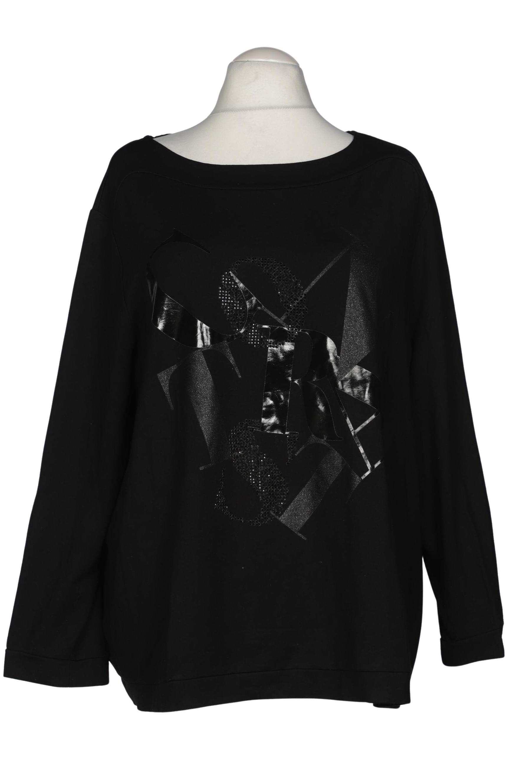 

Samoon by Gerry Weber Damen Sweatshirt, schwarz, Gr. 54