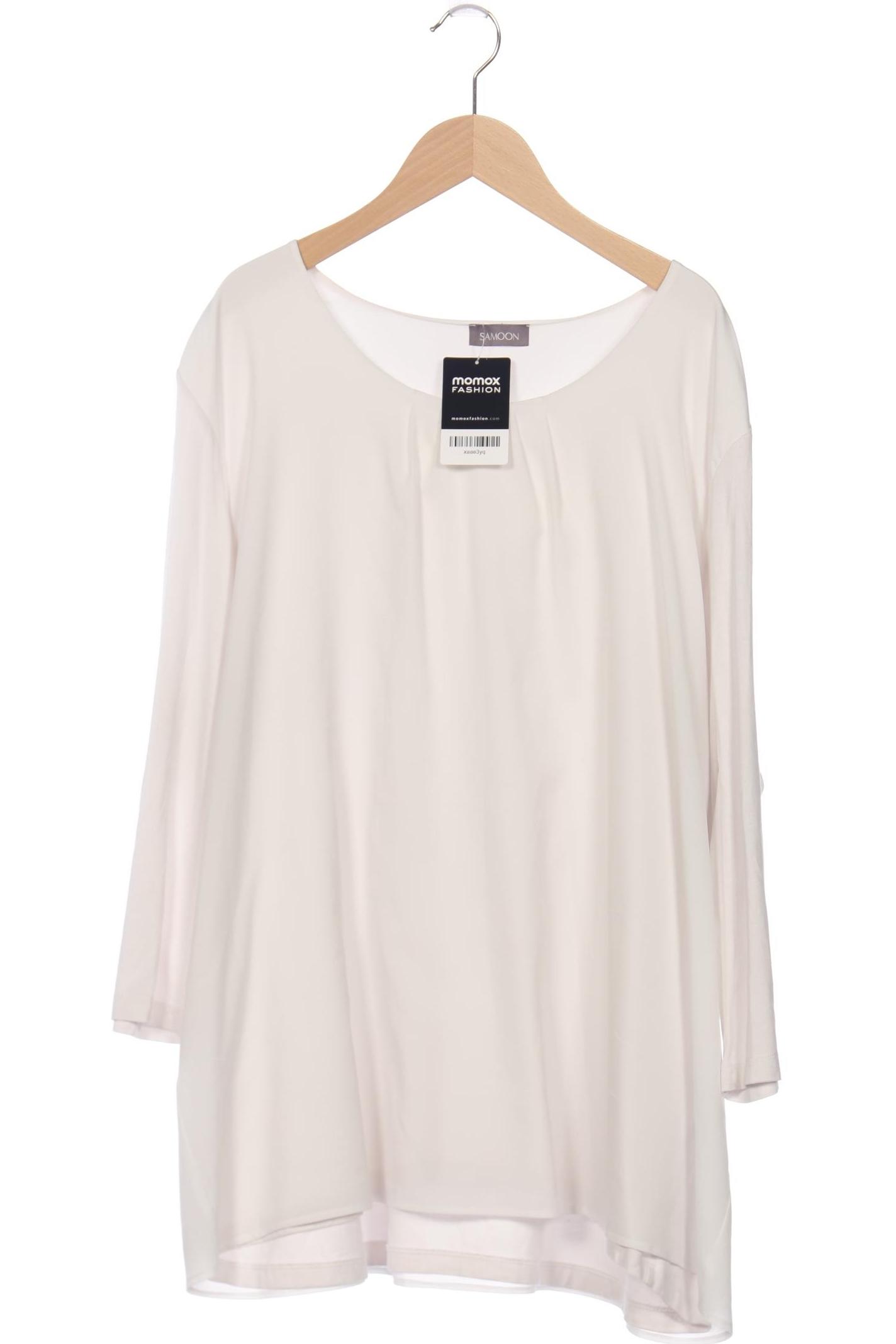 

Samoon by Gerry Weber Damen Langarmshirt, cremeweiß, Gr. 50