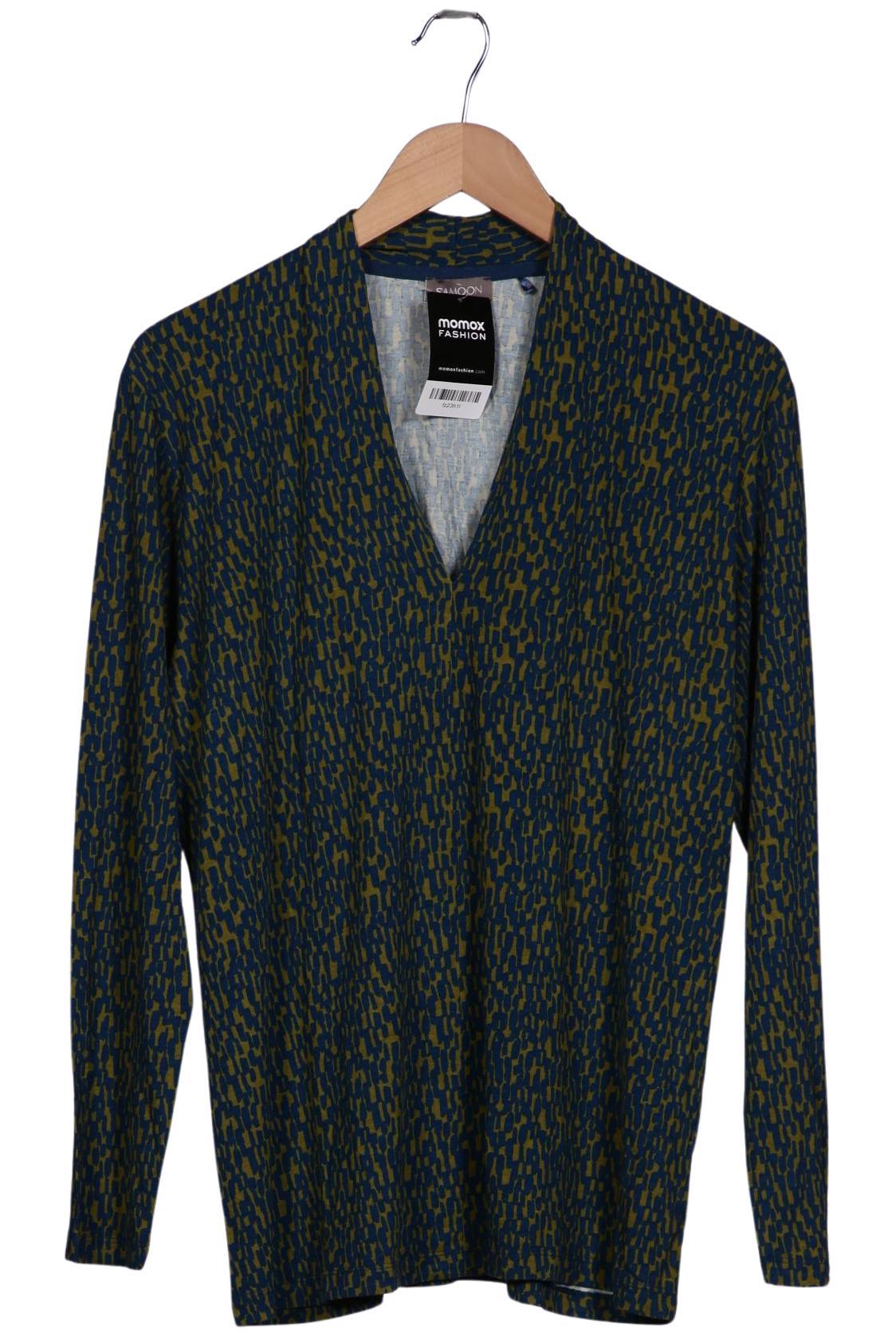 

Samoon by Gerry Weber Damen Langarmshirt, türkis, Gr. 44