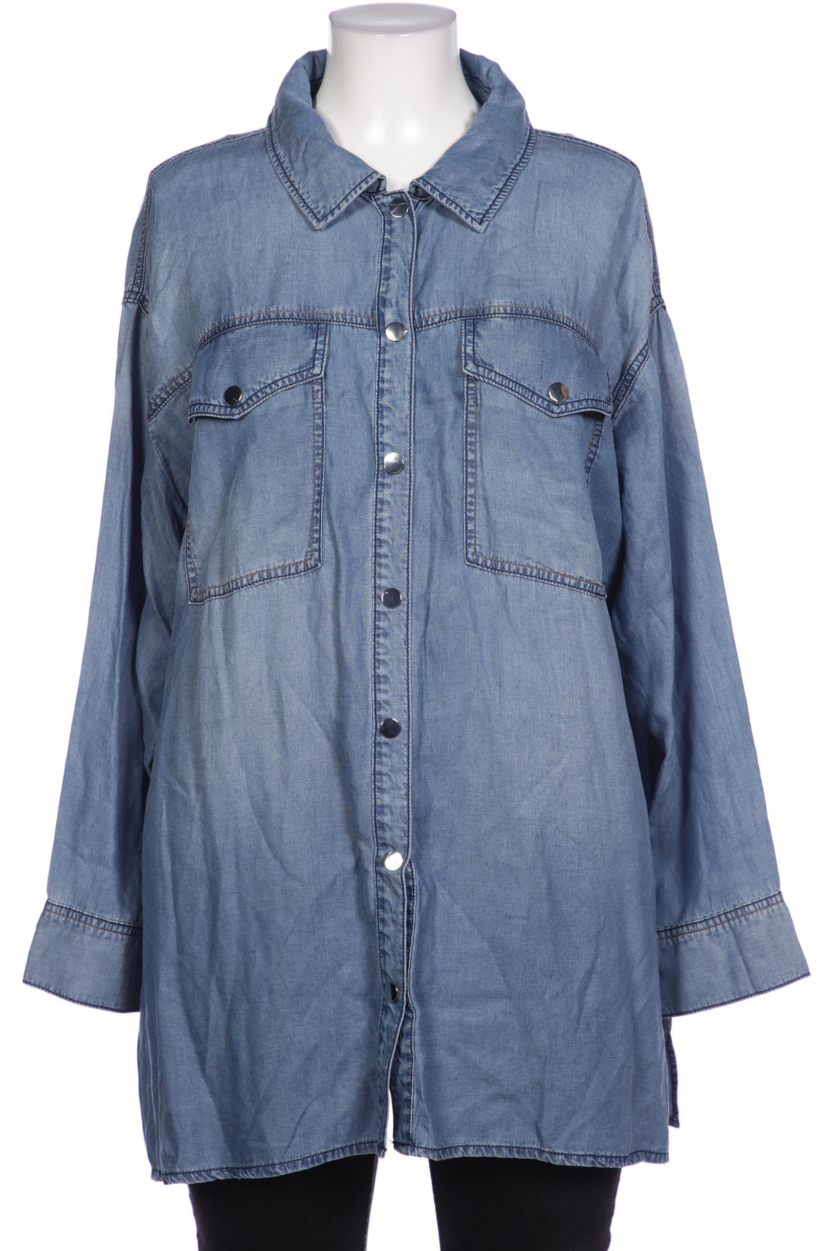 

Samoon by Gerry Weber Damen Bluse, blau, Gr. 48