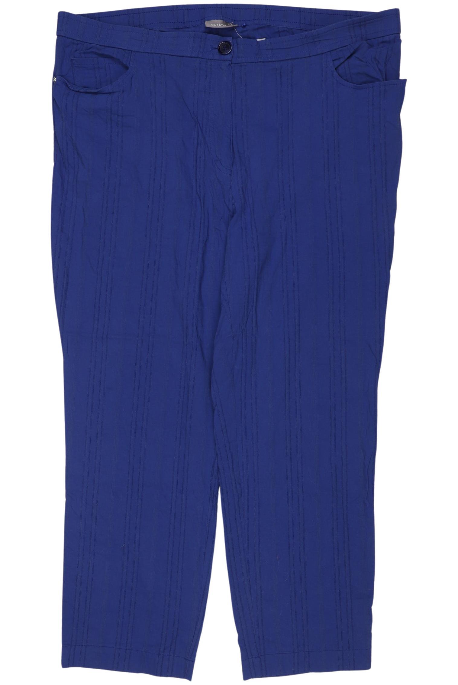 

Samoon by Gerry Weber Damen Stoffhose, blau, Gr. 50