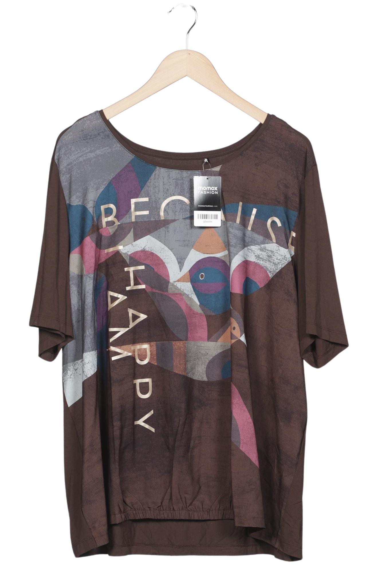 

Samoon by Gerry Weber Damen T-Shirt, braun, Gr. 50